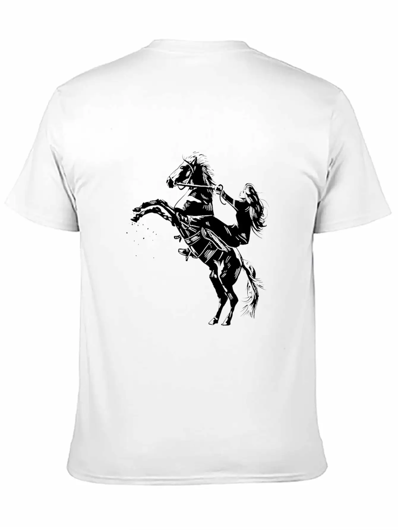 Love Horses Animal Just A Girl Who Love Horses Unisex Short Sleeve Soft Cotton T-Shirt – Casual Everyday Wear