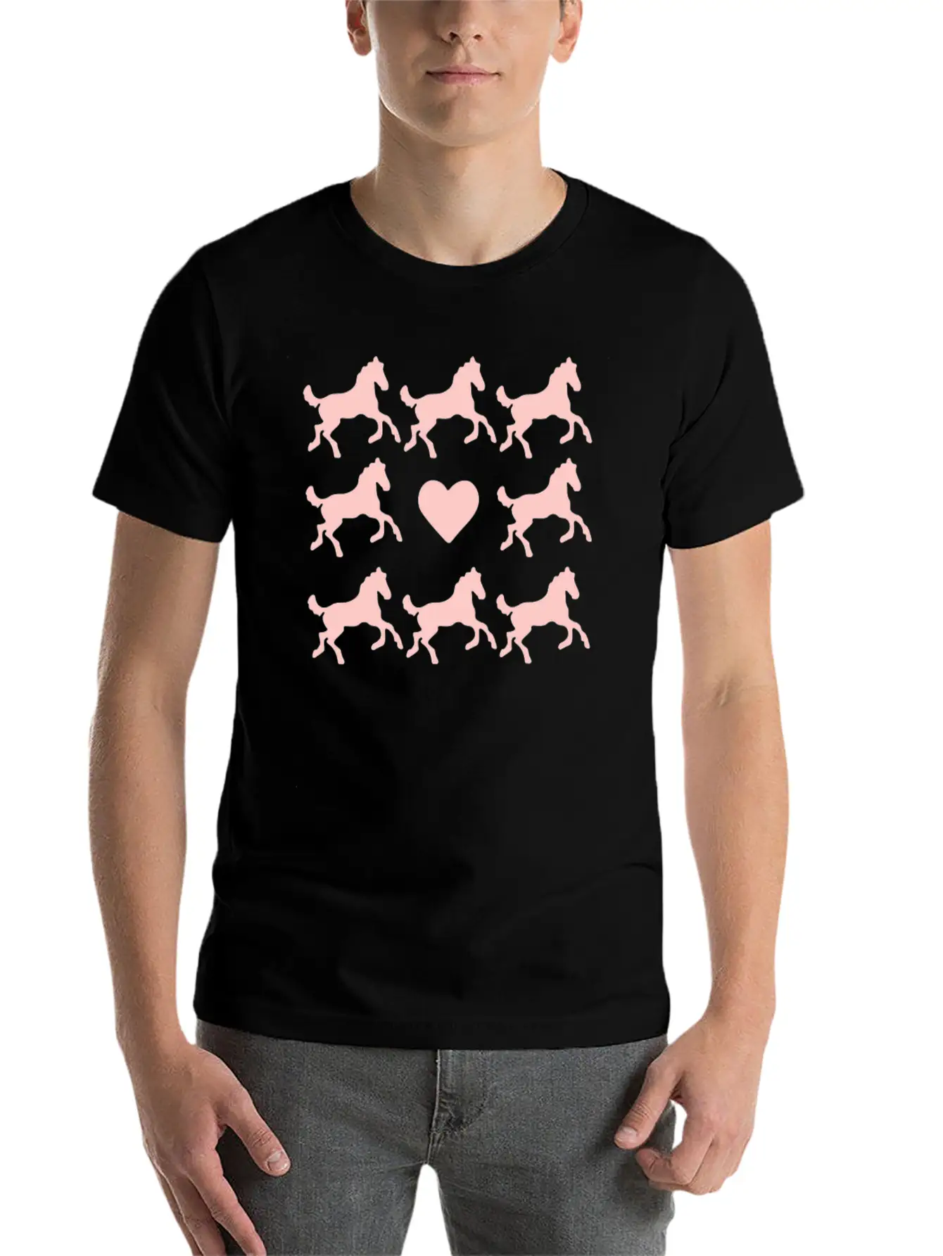 Love Horses Rodeo Cowgirl Pony Horse Timeless Short Sleeve Tee – Comfy And Minimalist Design