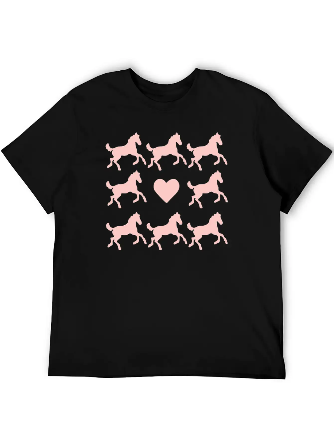 Love Horses Rodeo Cowgirl Pony Horse Timeless Short Sleeve Tee – Comfy And Minimalist Design