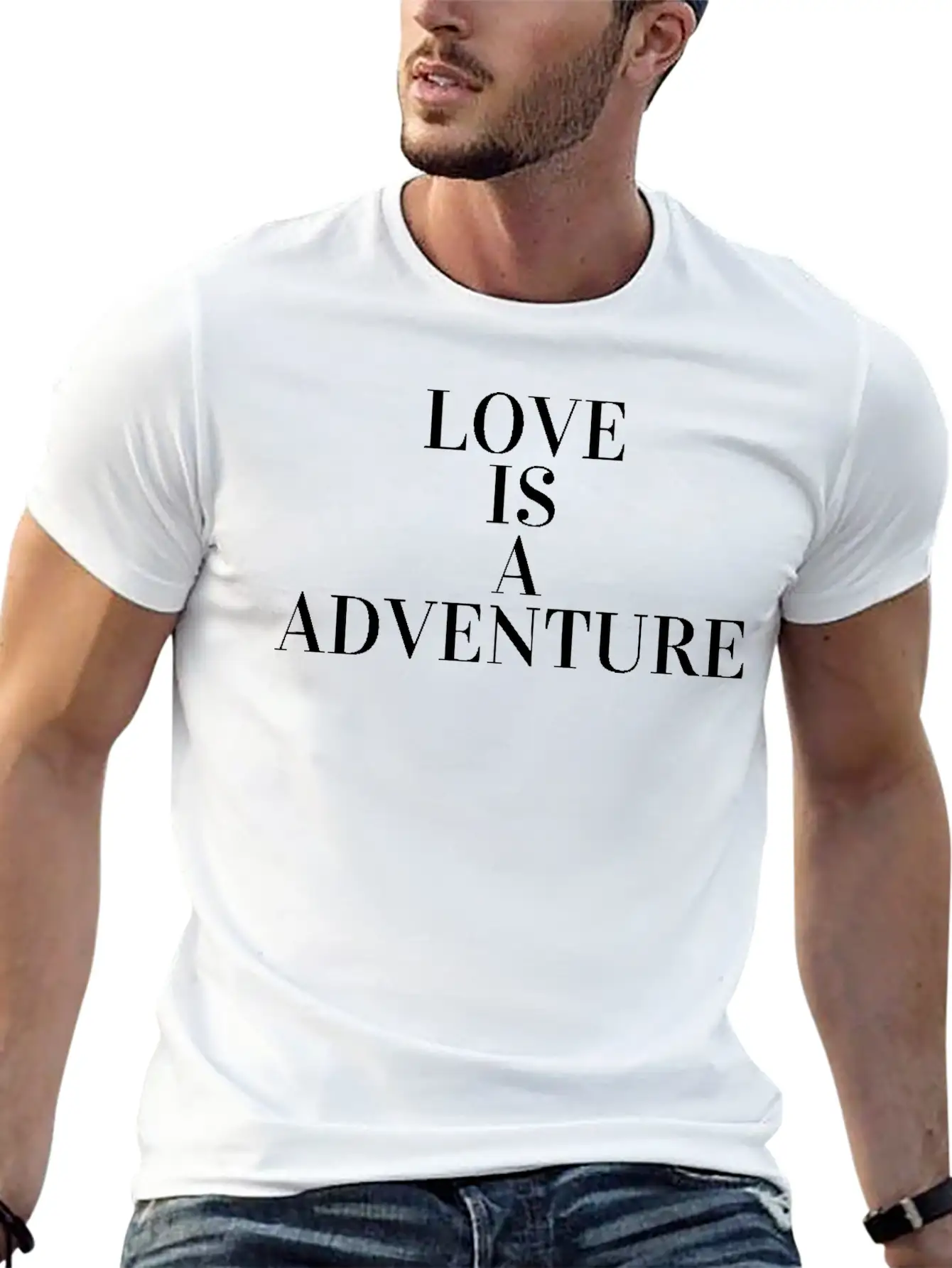 Love Is A Adventure Inspiring Graphic T-Shirts Unisex Casual T-Shirt – Clean Design For Daily Comfort