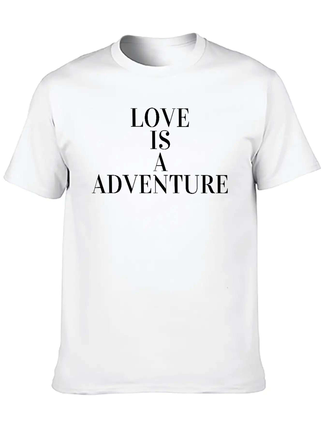 Love Is A Adventure Inspiring Graphic T-Shirts Unisex Casual T-Shirt – Clean Design For Daily Comfort