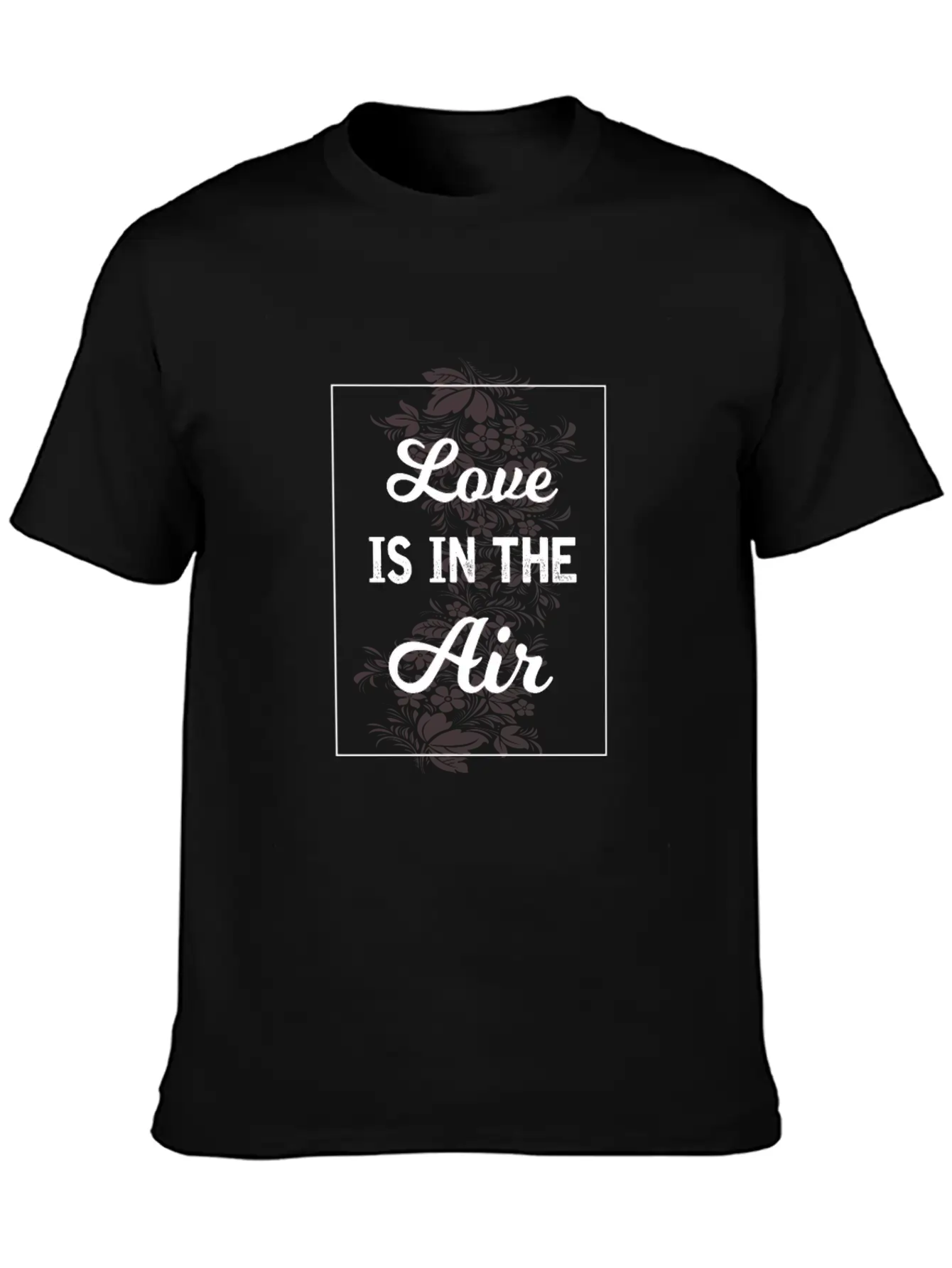 Love Is In The Air Basic Graphic T-Shirt – Daily Comfort In Soft Cotton