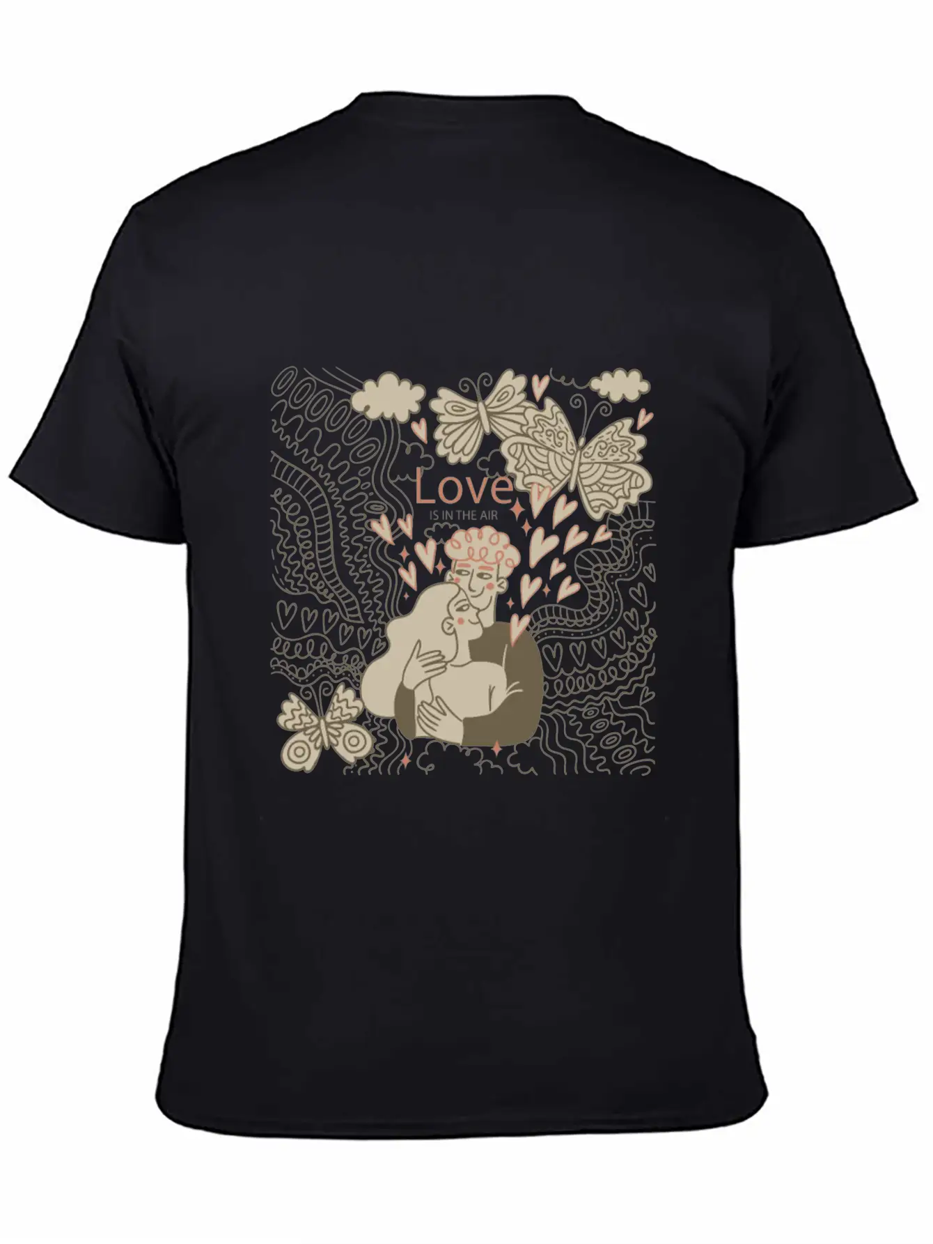 Love Is In The Air Comfortable Minimalist Graphic Tee – Summer Style Essential