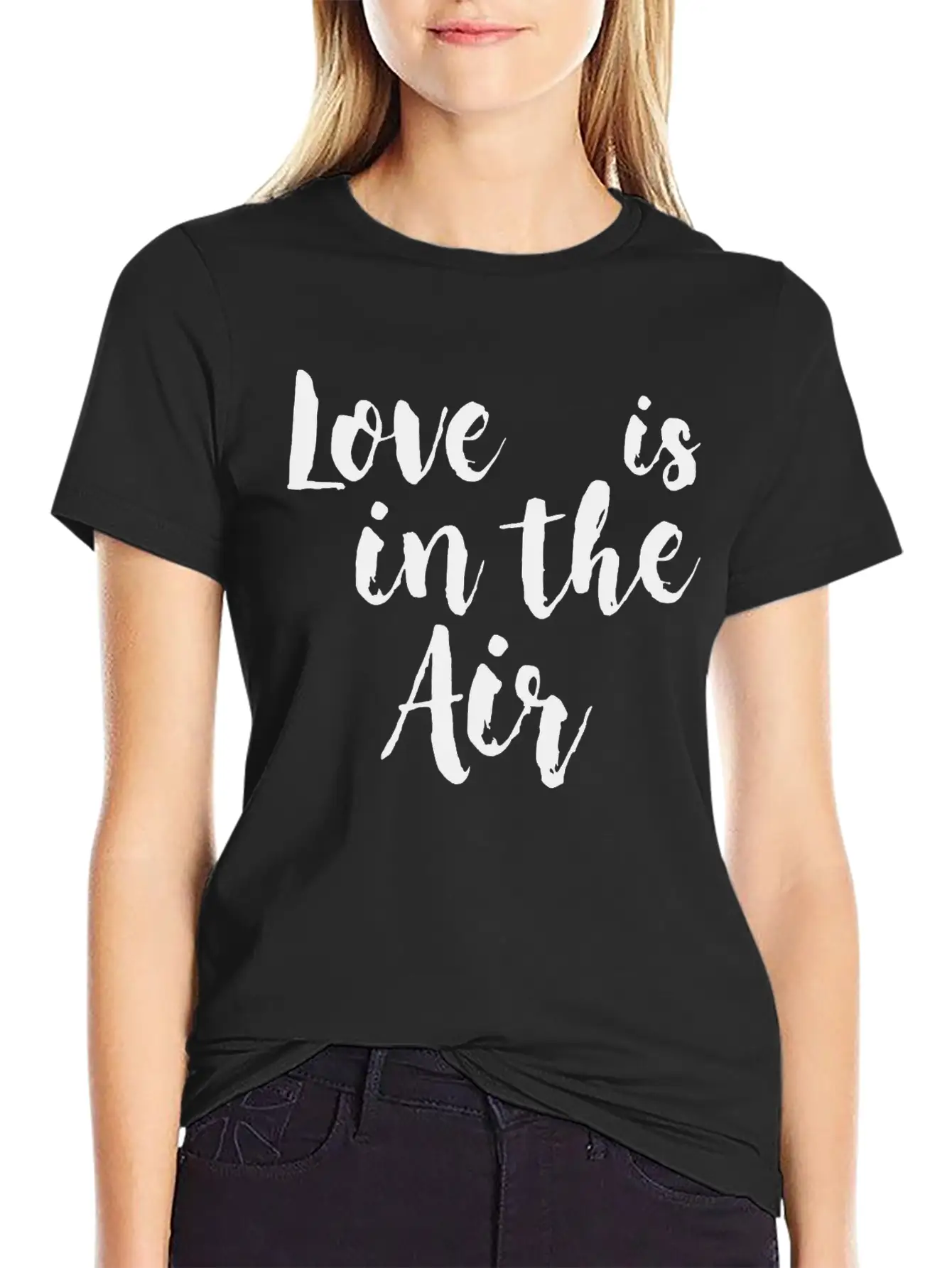 Love Is In The Air Stylish Everyday T-Shirt – Unisex Basic Cotton Tee