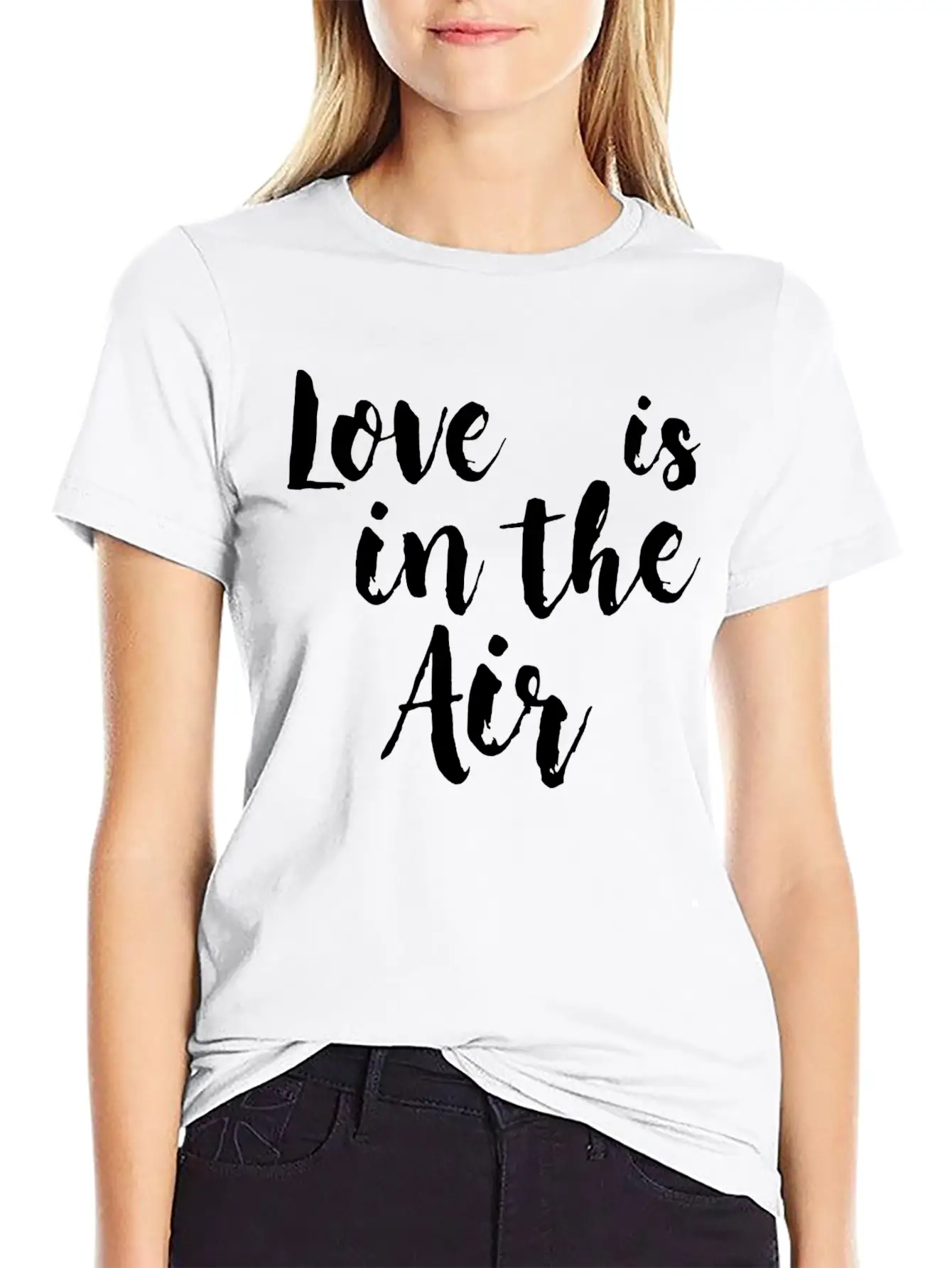 Love Is In The Air Stylish Everyday T-Shirt – Unisex Basic Cotton Tee