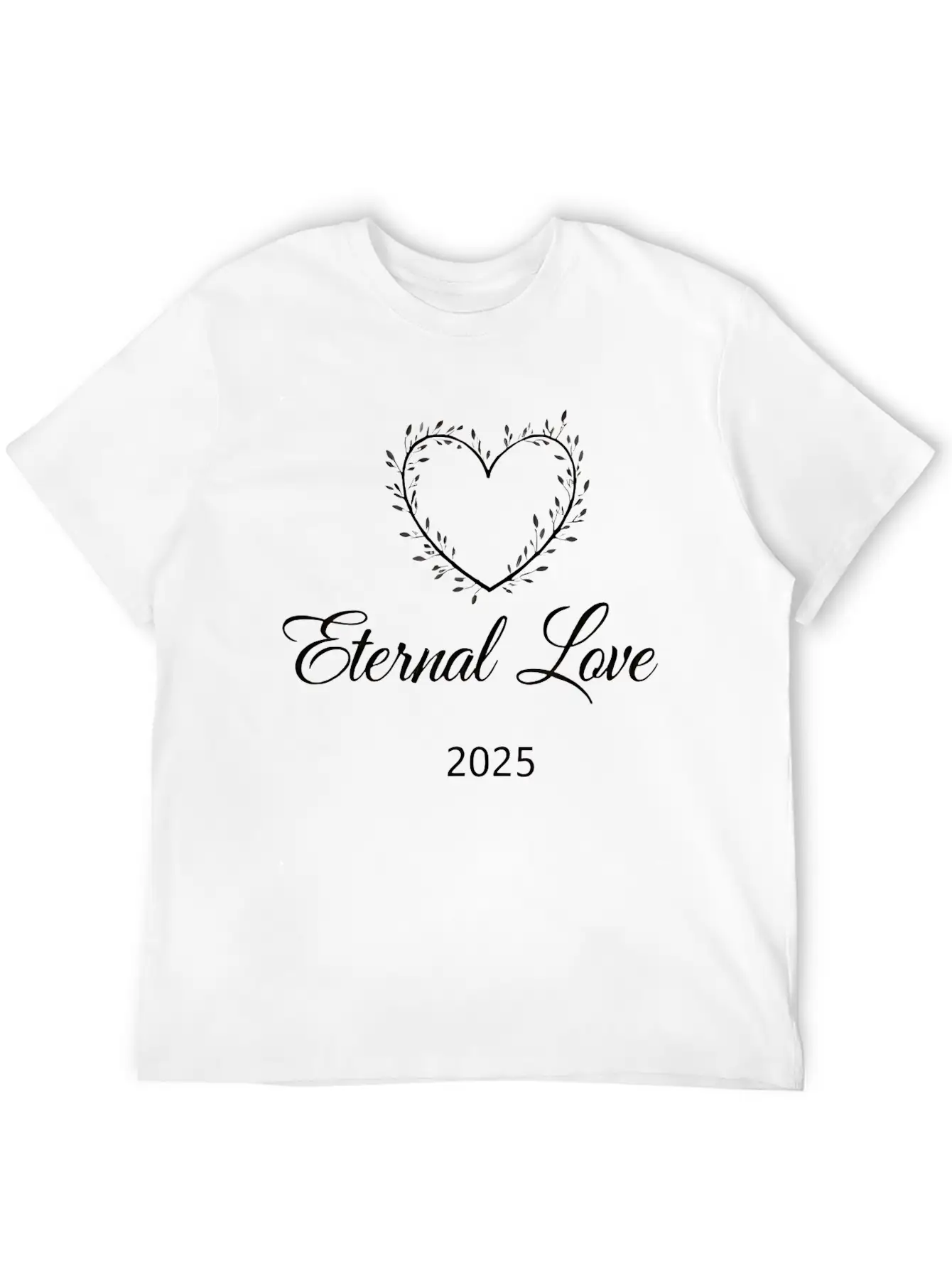 Love Is In The Air Unisex Short Sleeve Soft Cotton T-Shirt – Casual Everyday Wear