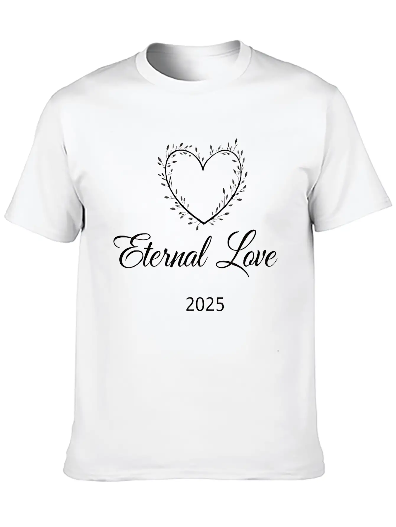 Love Is In The Air Unisex Short Sleeve Soft Cotton T-Shirt – Casual Everyday Wear