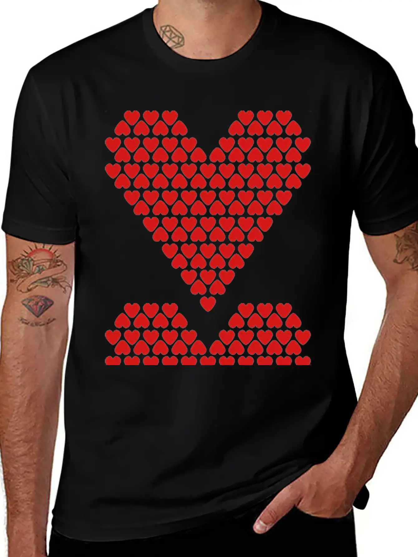Love Love Love Unisex Casual T-Shirt – Clean Design For Daily Comfort