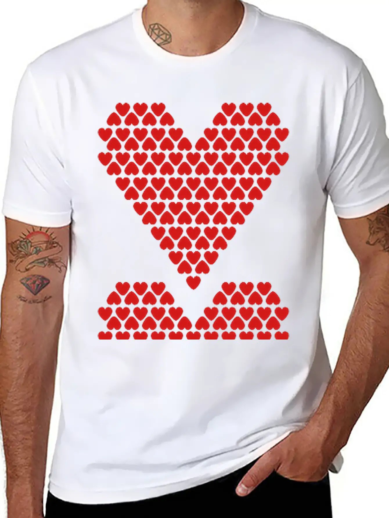 Love Love Love Unisex Casual T-Shirt – Clean Design For Daily Comfort