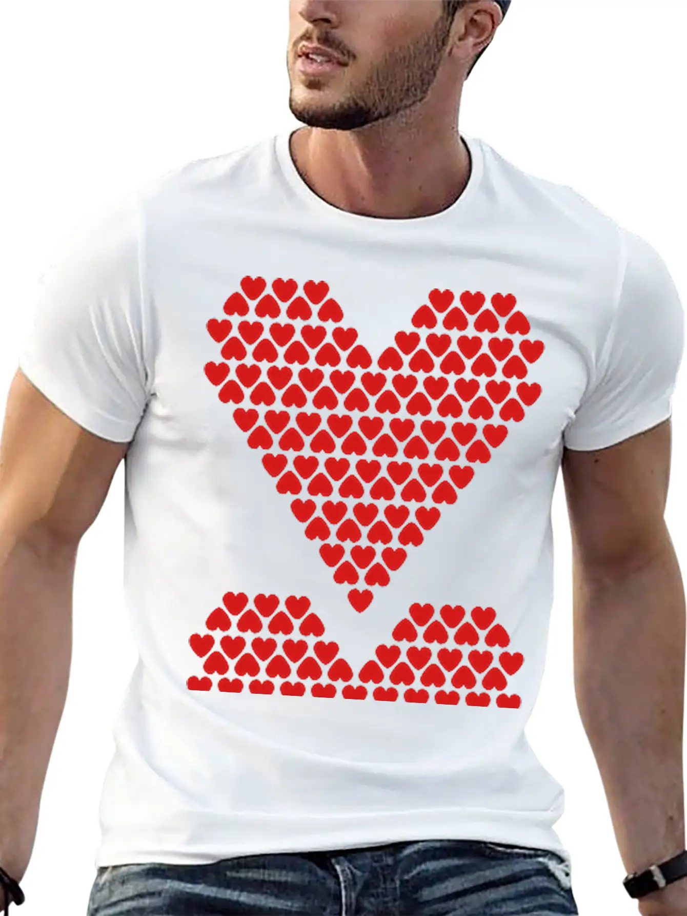 Love Love Love Unisex Casual T-Shirt – Clean Design For Daily Comfort