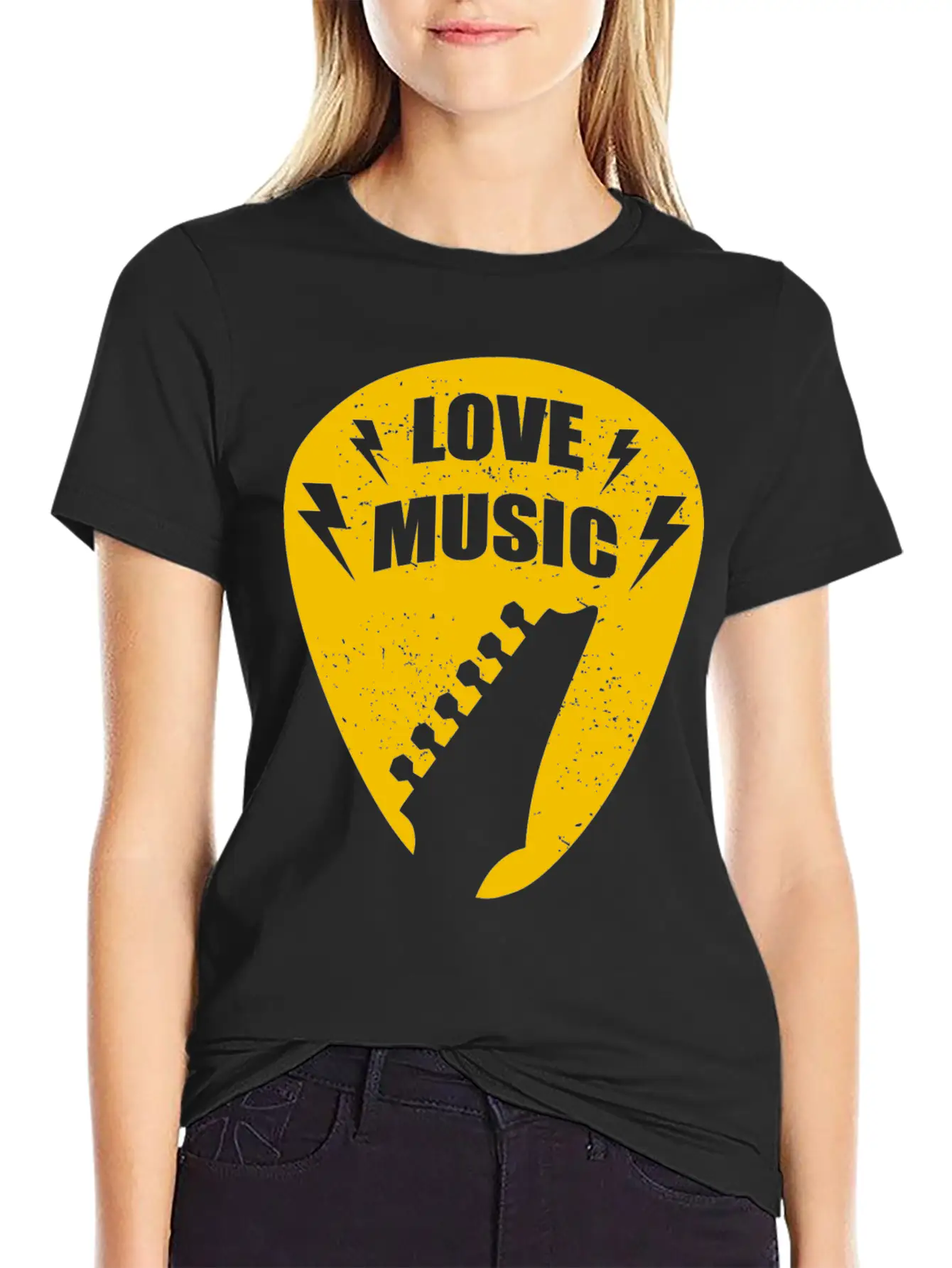 Love Music Timeless Short Sleeve Tee – Comfy And Minimalist Design