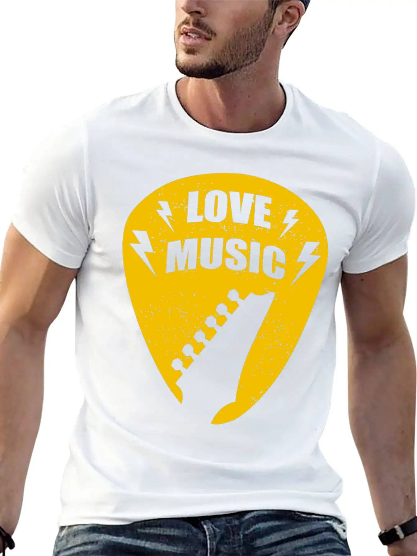 Love Music Timeless Short Sleeve Tee – Comfy And Minimalist Design