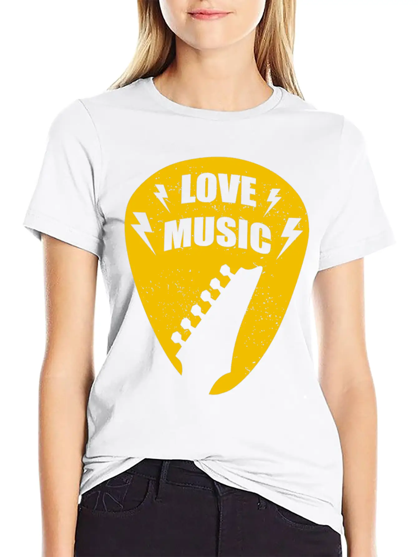Love Music Timeless Short Sleeve Tee – Comfy And Minimalist Design