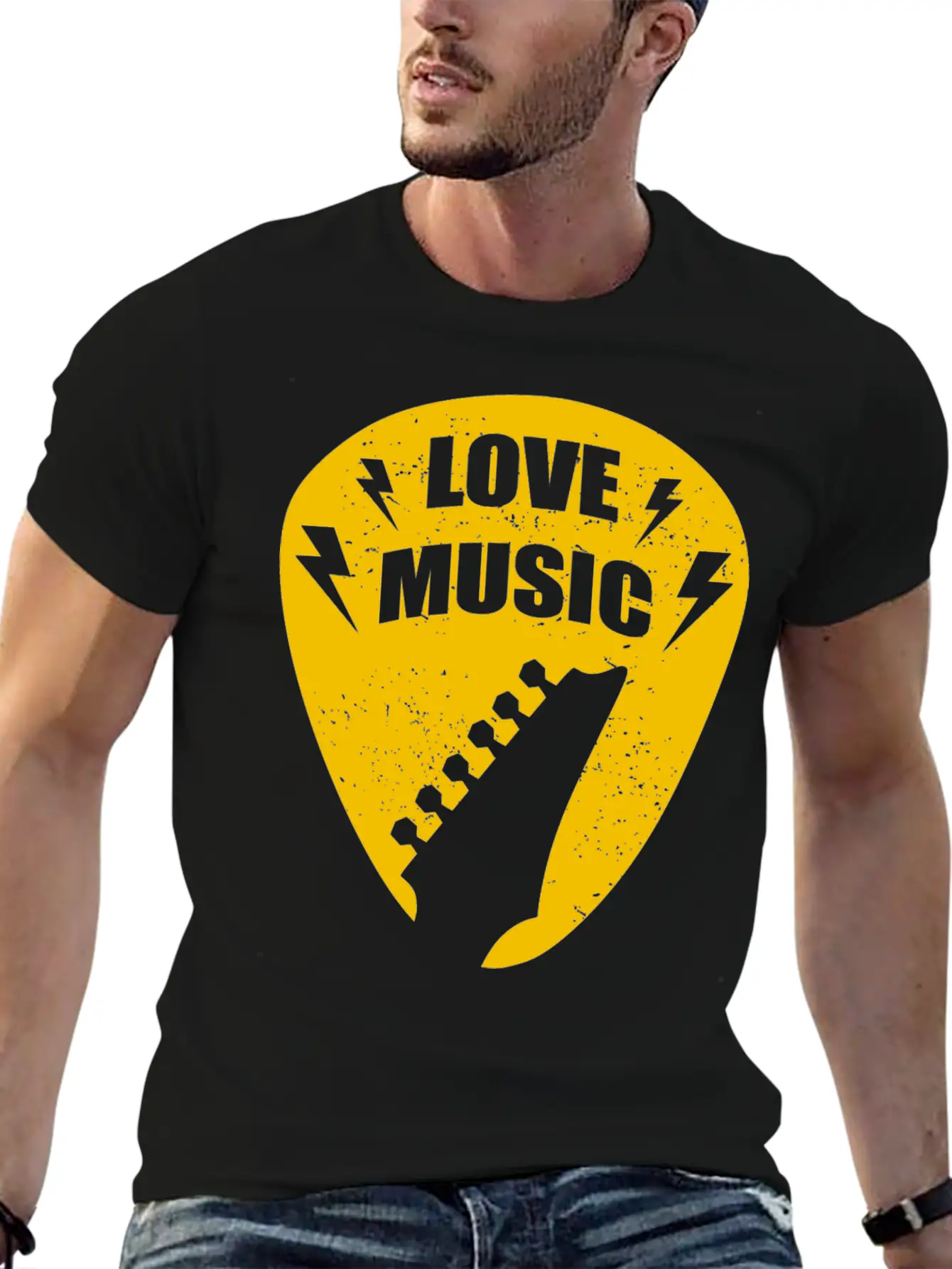 Love Music Timeless Short Sleeve Tee – Comfy And Minimalist Design