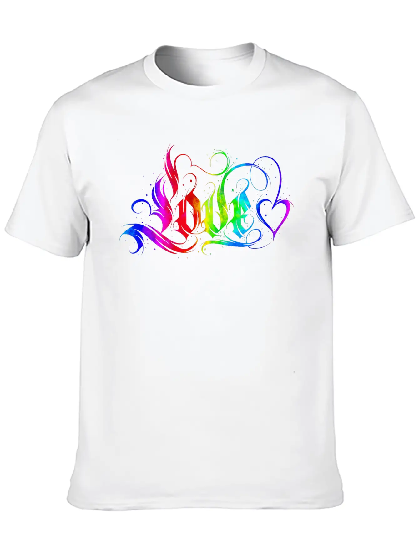 Love Quotes Amore Flowers Women Girl Mode Female Unisex Short Sleeve Soft Cotton T-Shirt – Casual Everyday Wear