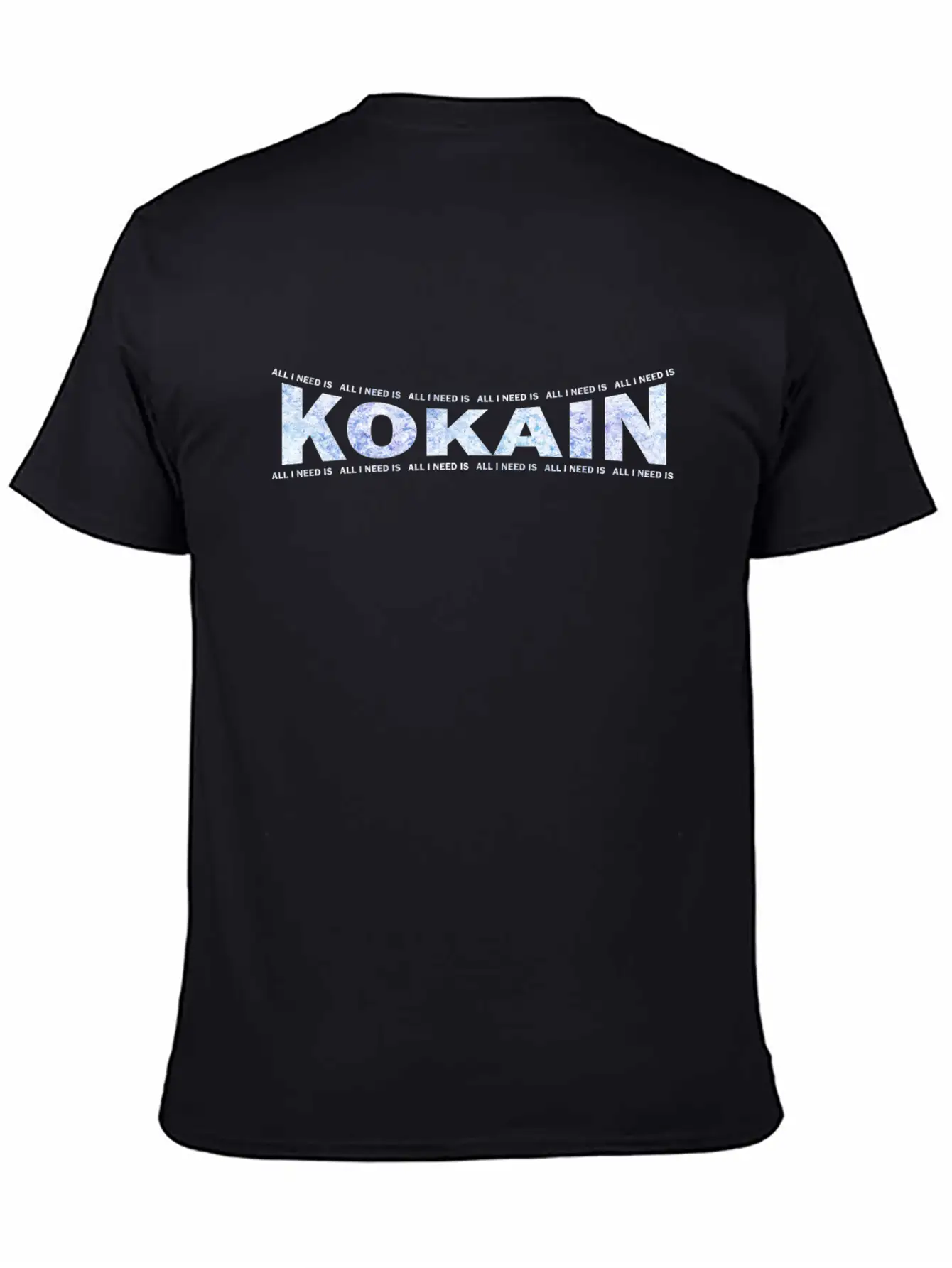 LOVE TECHNO GESCHENK Goa Pbm KOKAIN DUBSTEP Unisex Short Sleeve Soft Cotton T-Shirt – Casual Everyday Wear