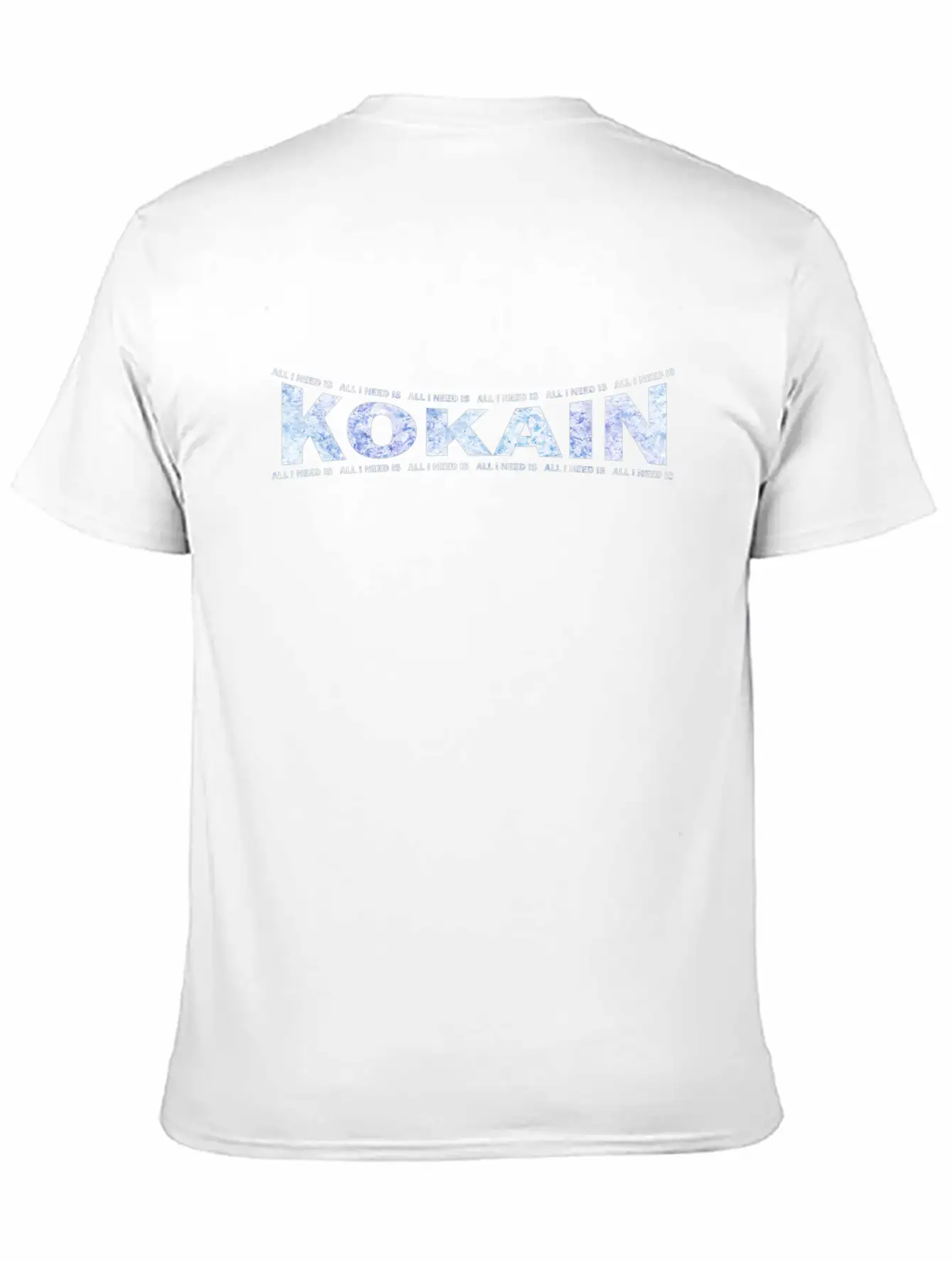LOVE TECHNO GESCHENK Goa Pbm KOKAIN DUBSTEP Unisex Short Sleeve Soft Cotton T-Shirt – Casual Everyday Wear