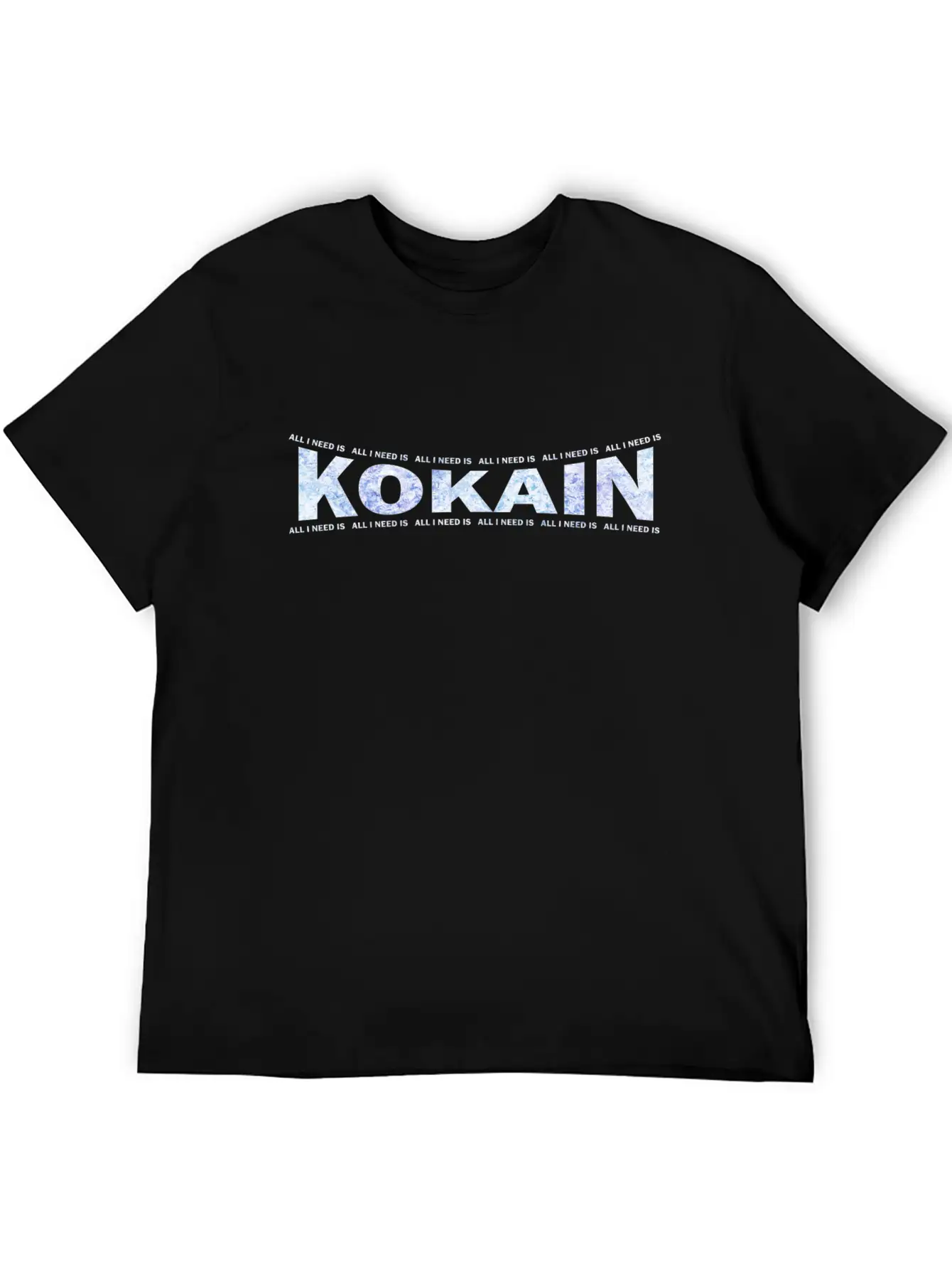 LOVE TECHNO GESCHENK Goa Pbm KOKAIN DUBSTEP Unisex Short Sleeve Soft Cotton T-Shirt – Casual Everyday Wear