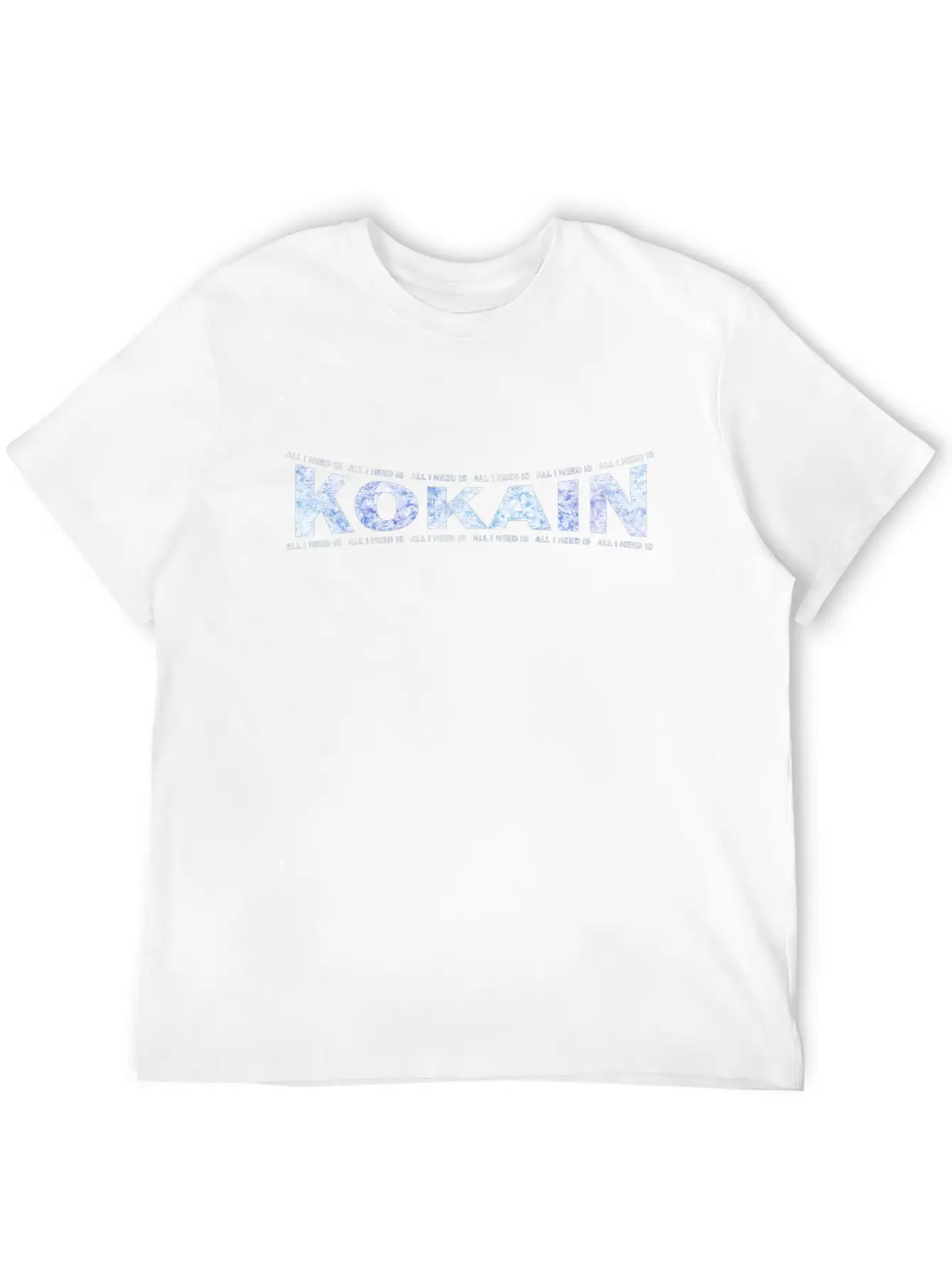 LOVE TECHNO GESCHENK Goa Pbm KOKAIN DUBSTEP Unisex Short Sleeve Soft Cotton T-Shirt – Casual Everyday Wear