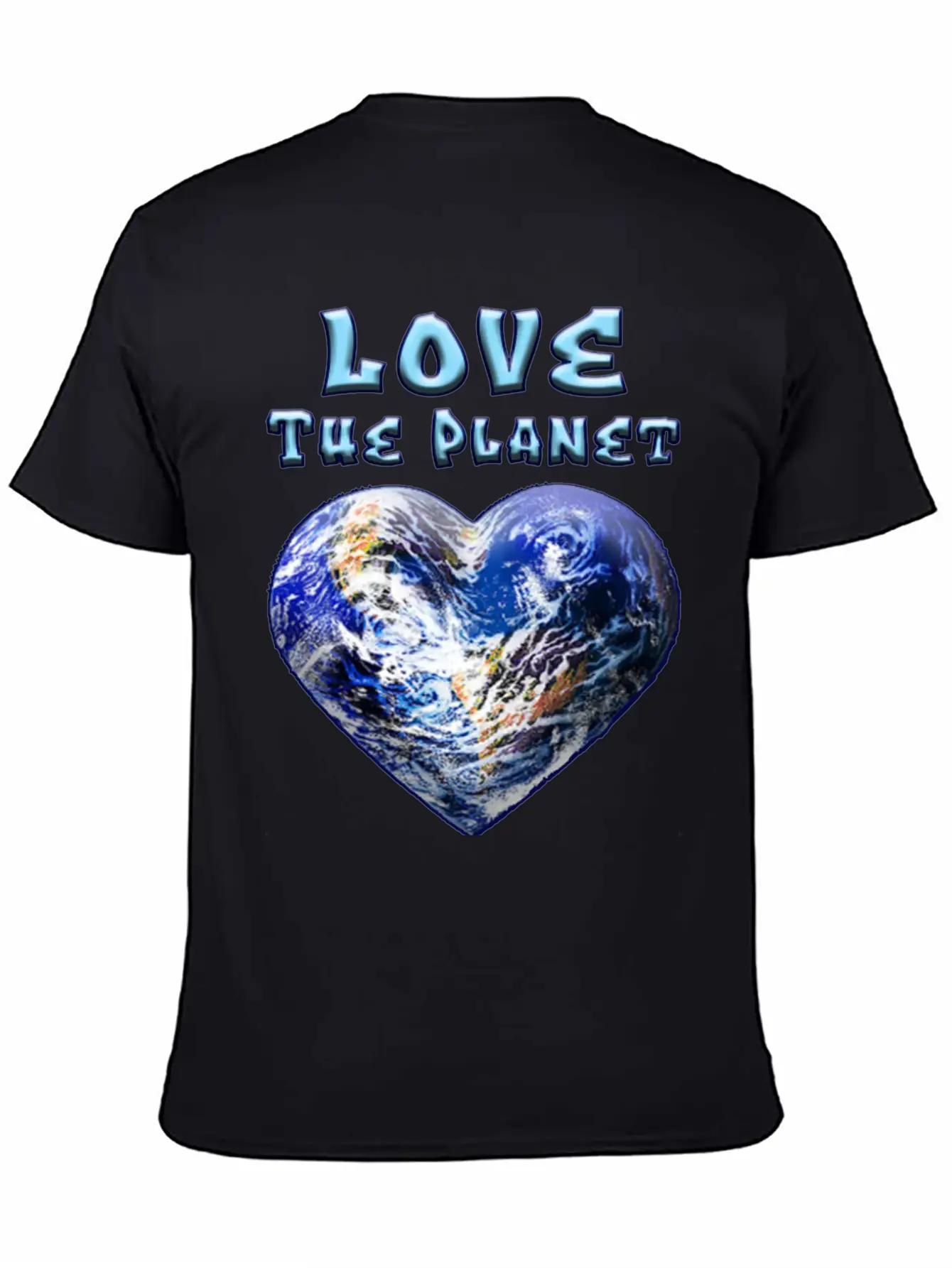 Love The Planet Basic Graphic T-Shirt – Daily Comfort In Soft Cotton