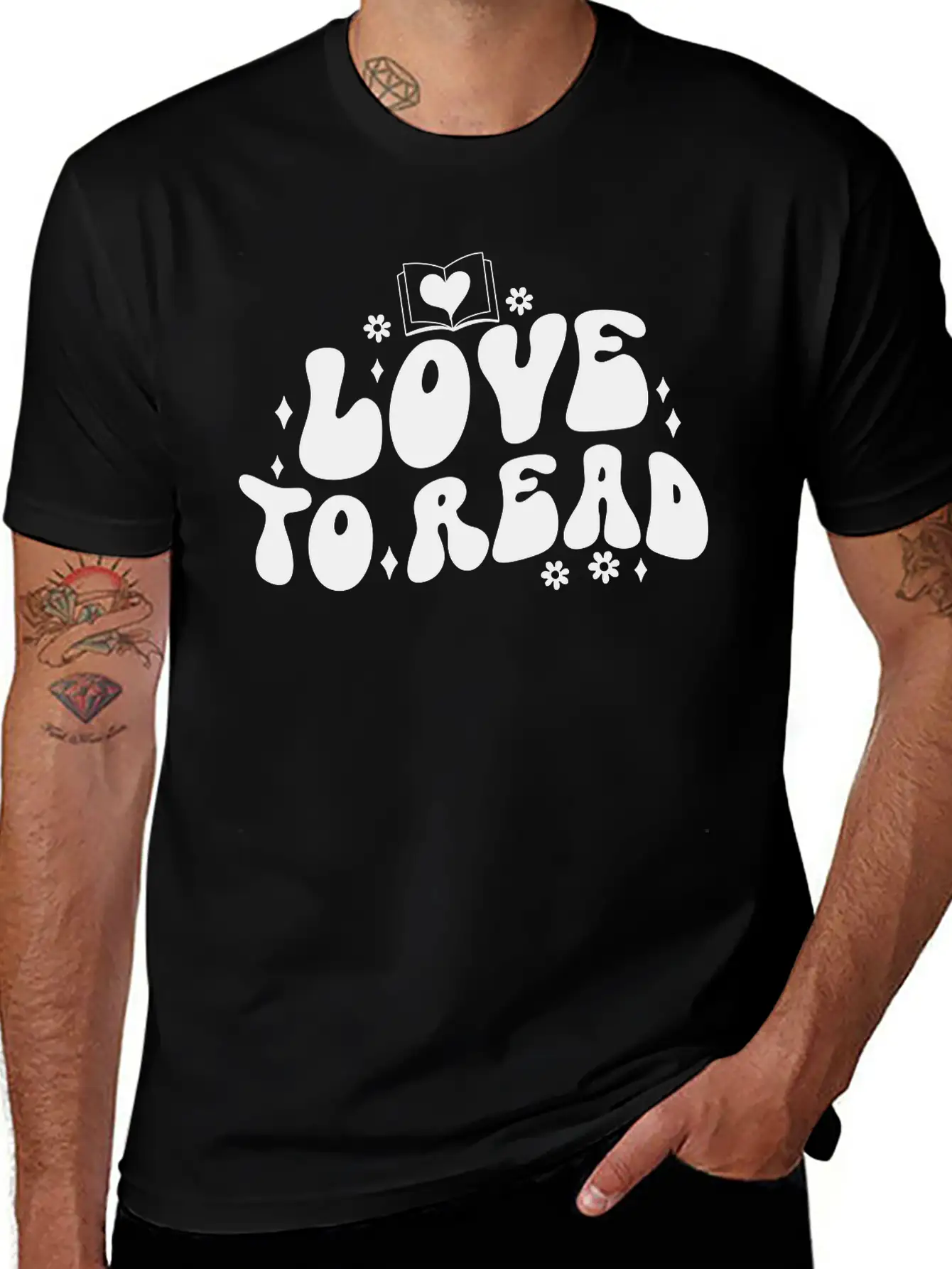 Love To Read, Express Your Passion For Reading Essential Unisex Summer Tee – Soft Cotton Casual Fit