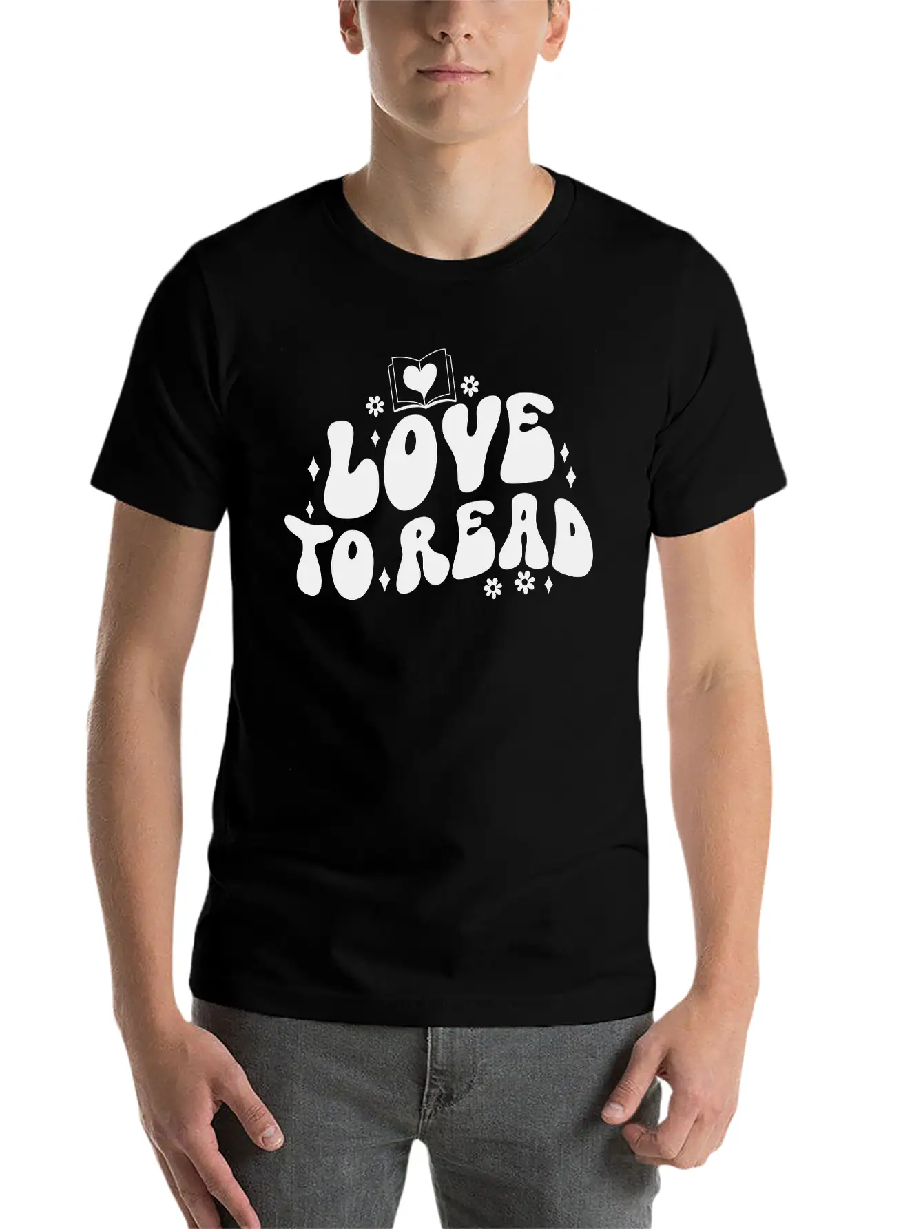 Love To Read, Express Your Passion For Reading Essential Unisex Summer Tee – Soft Cotton Casual Fit