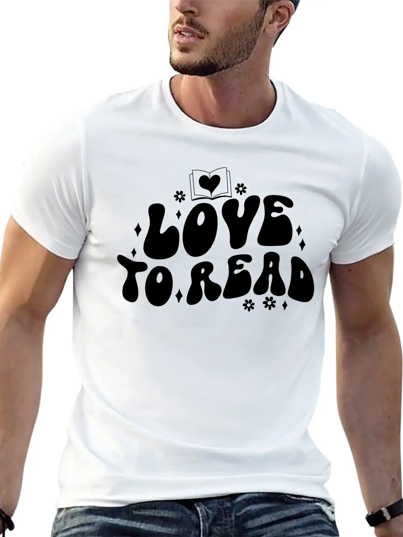 Love To Read, Express Your Passion For Reading Essential Unisex Summer Tee – Soft Cotton Casual Fit