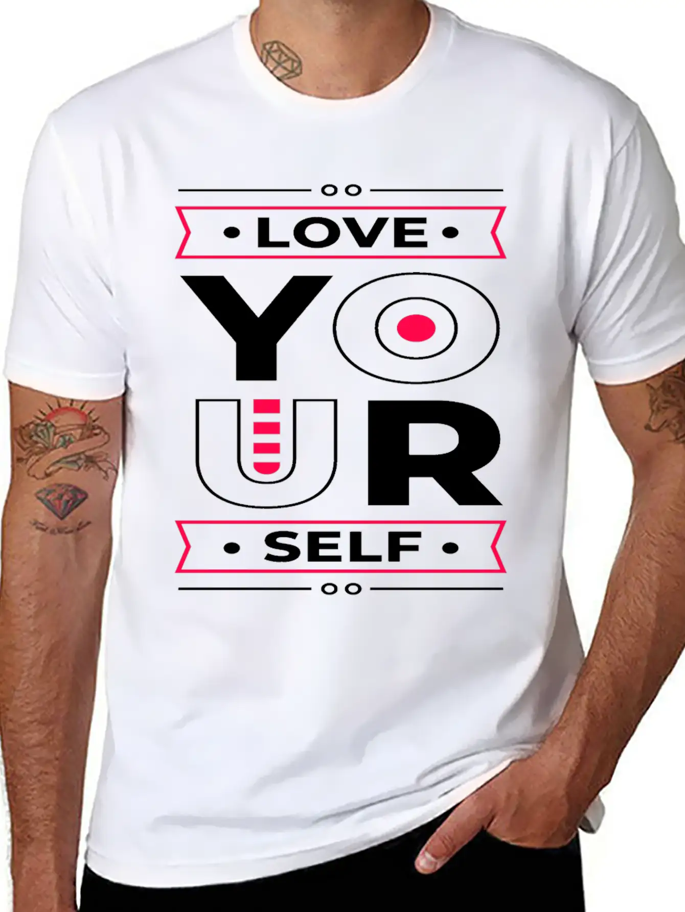 Love Yourself And Keep Cool Timeless Short Sleeve Tee – Comfy And Minimalist Design