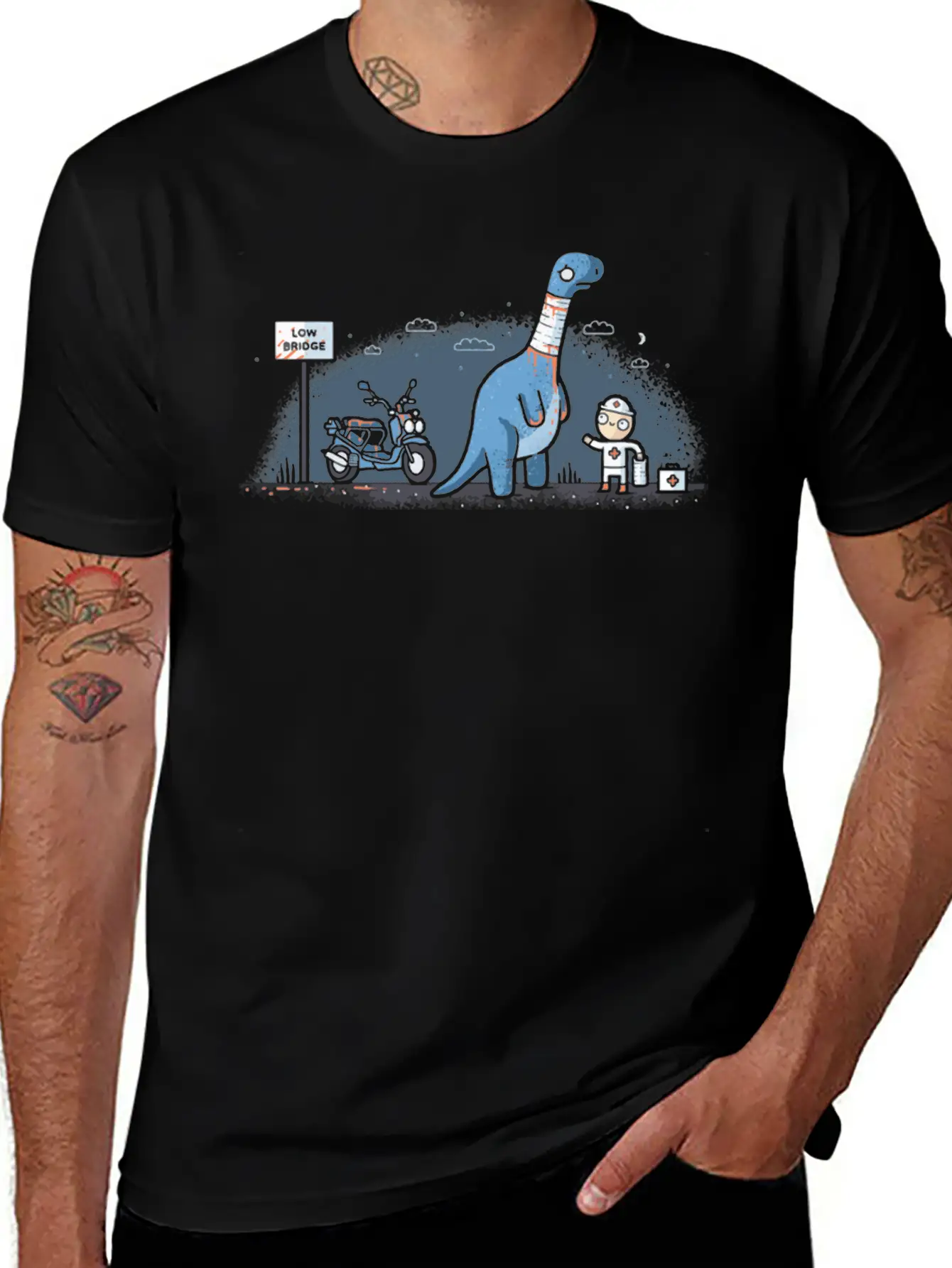 Low Bridge Basic Graphic T-Shirt – Daily Comfort In Soft Cotton