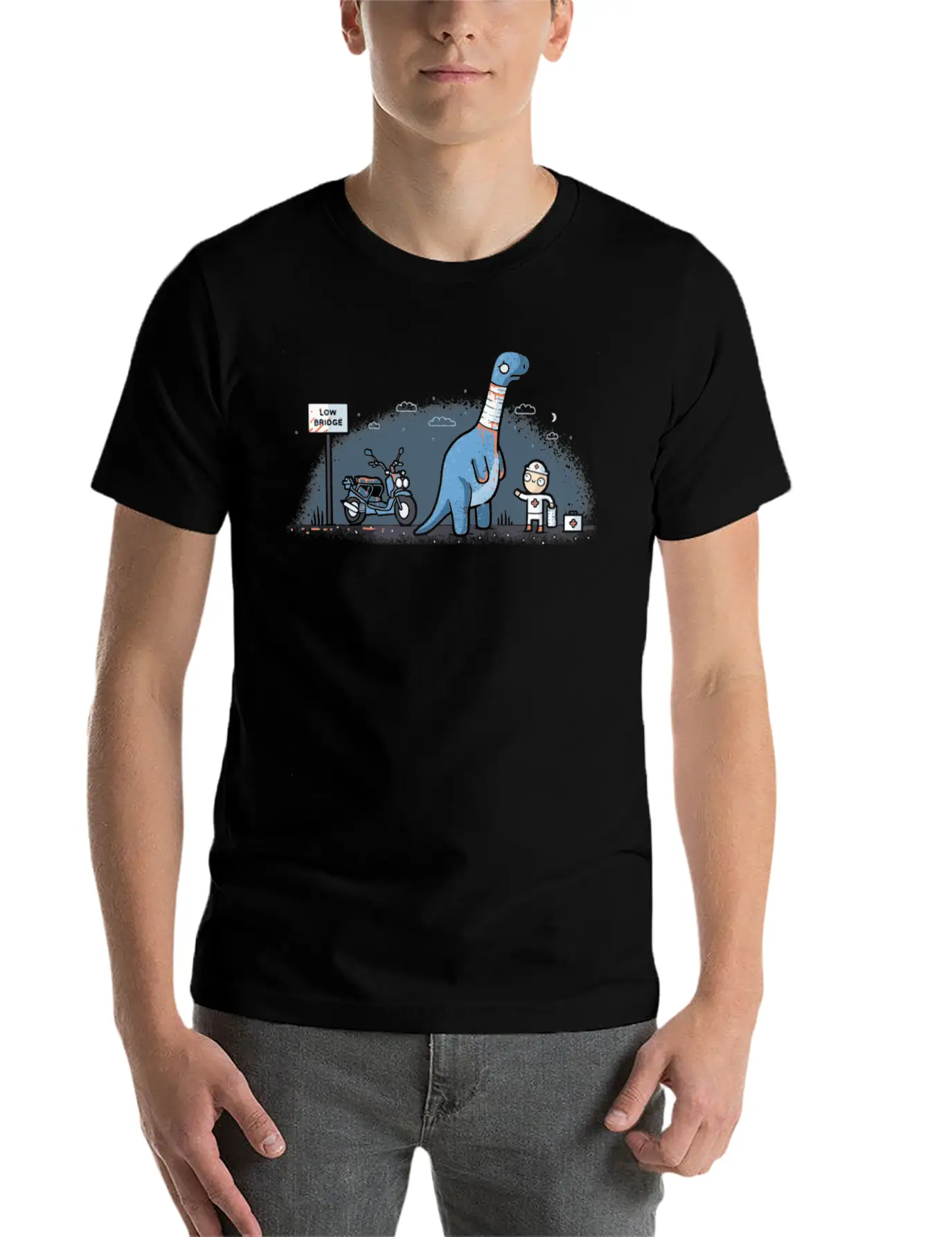 Low Bridge Basic Graphic T-Shirt – Daily Comfort In Soft Cotton