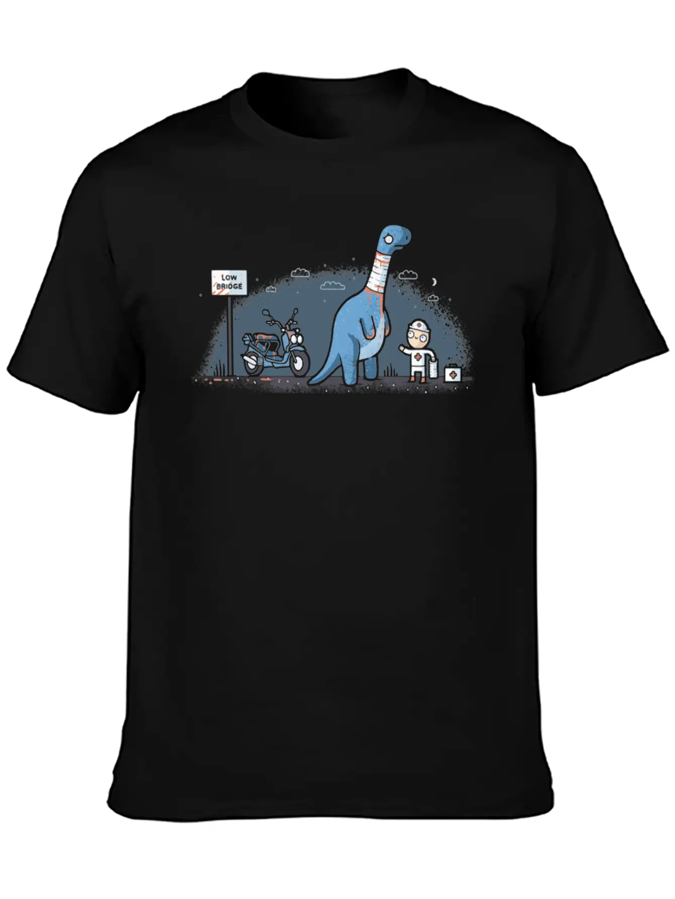 Low Bridge Basic Graphic T-Shirt – Daily Comfort In Soft Cotton