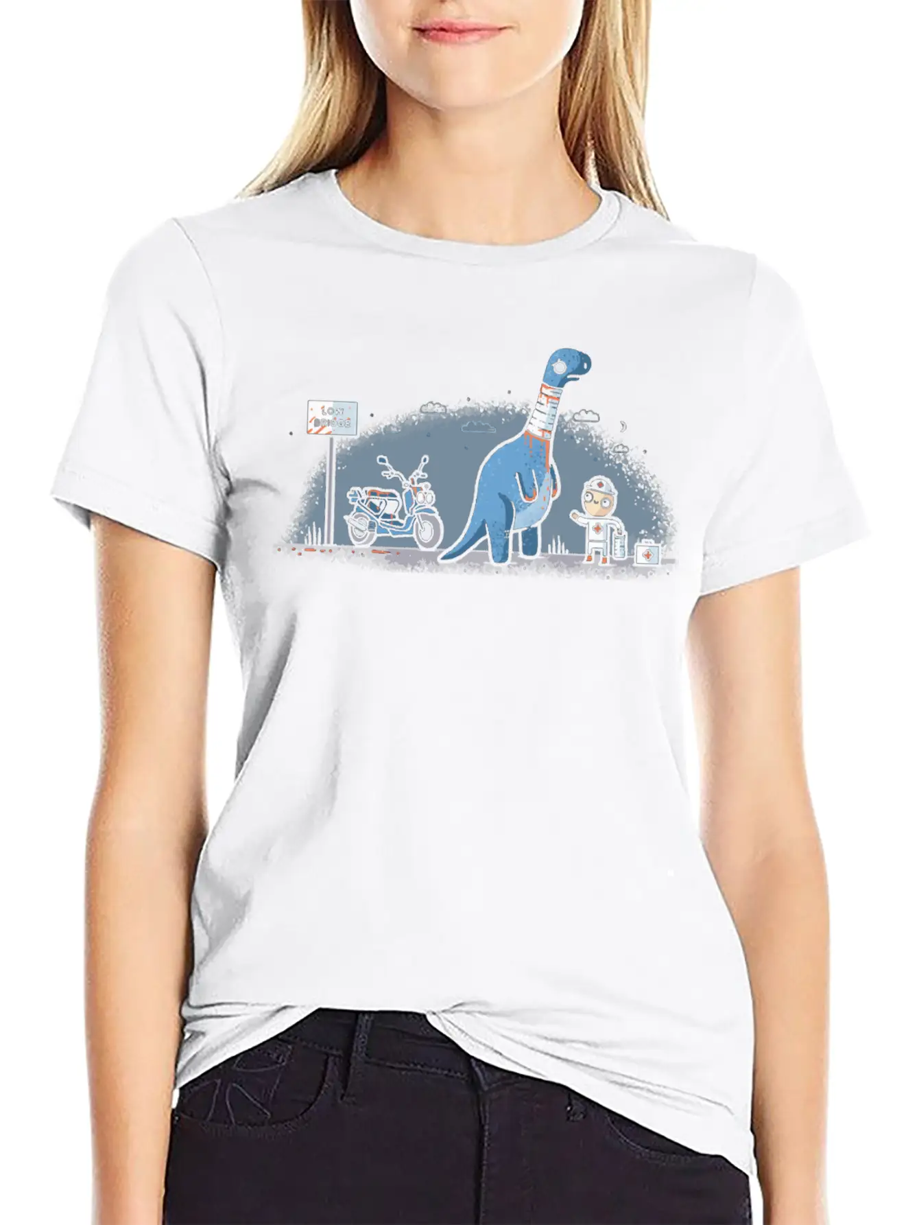 Low Bridge Basic Graphic T-Shirt – Daily Comfort In Soft Cotton