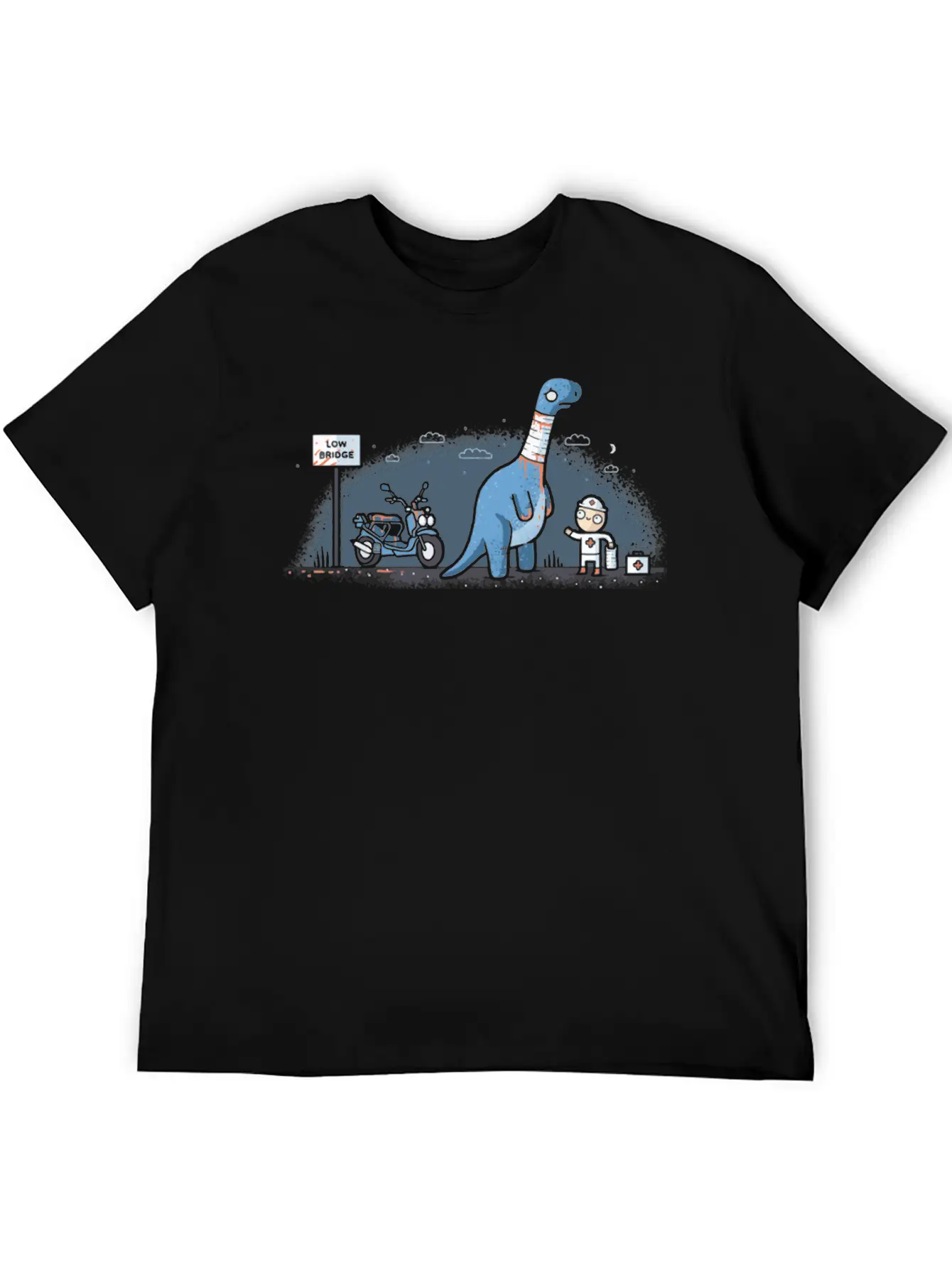 Low Bridge Basic Graphic T-Shirt – Daily Comfort In Soft Cotton