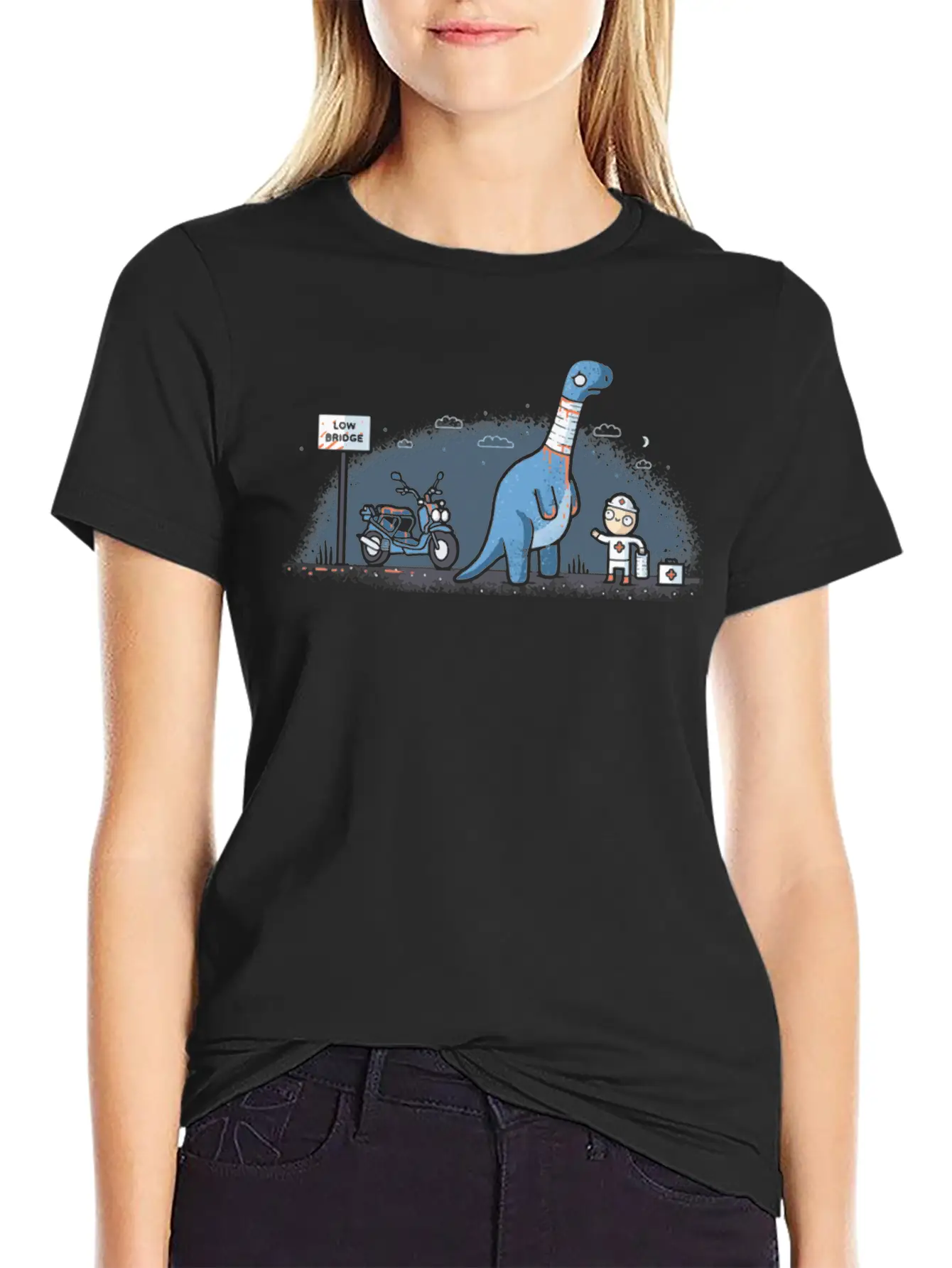 Low Bridge Basic Graphic T-Shirt – Daily Comfort In Soft Cotton