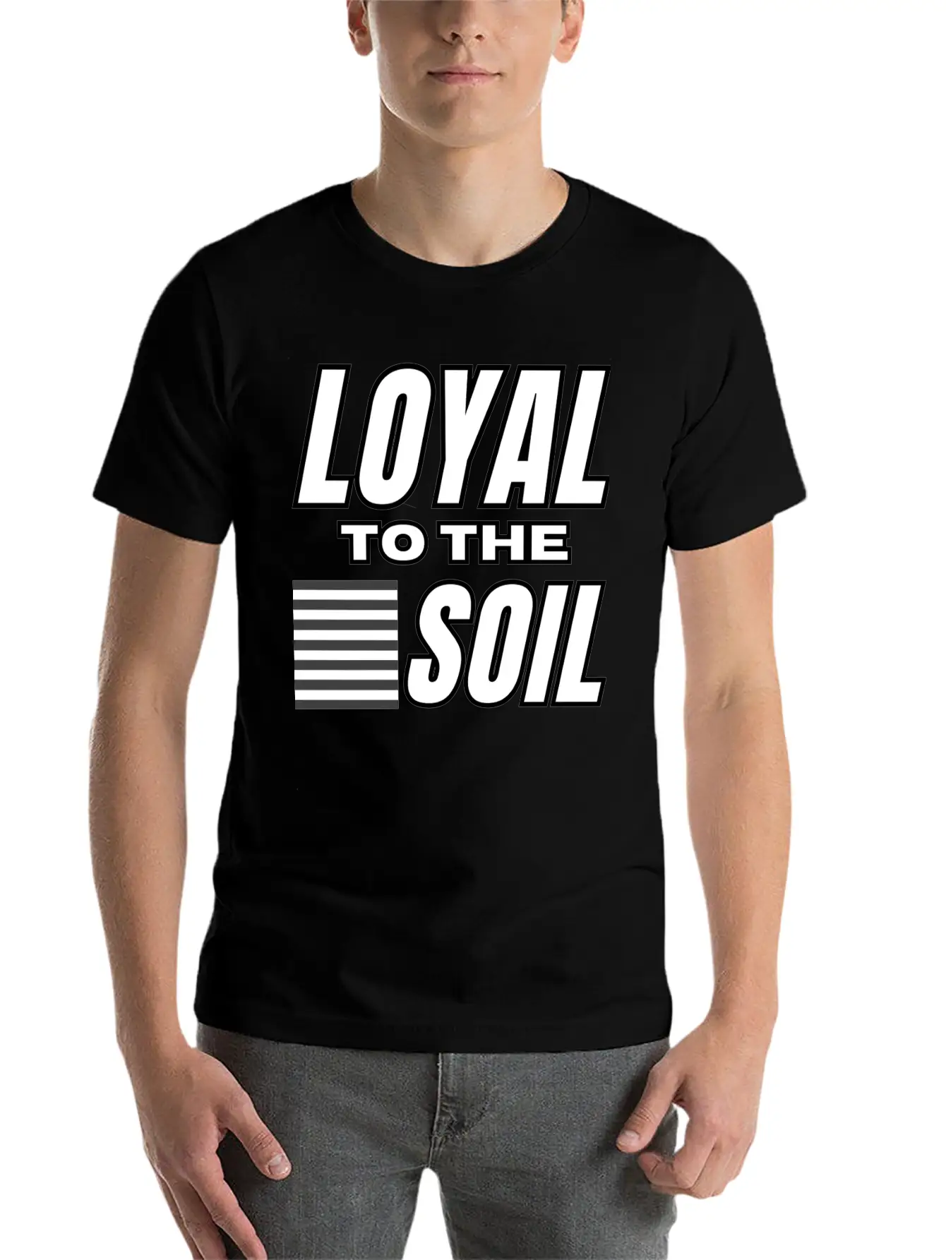 Loyal To The Soil Unisex Short Sleeve Soft Cotton T-Shirt – Casual Everyday Wear