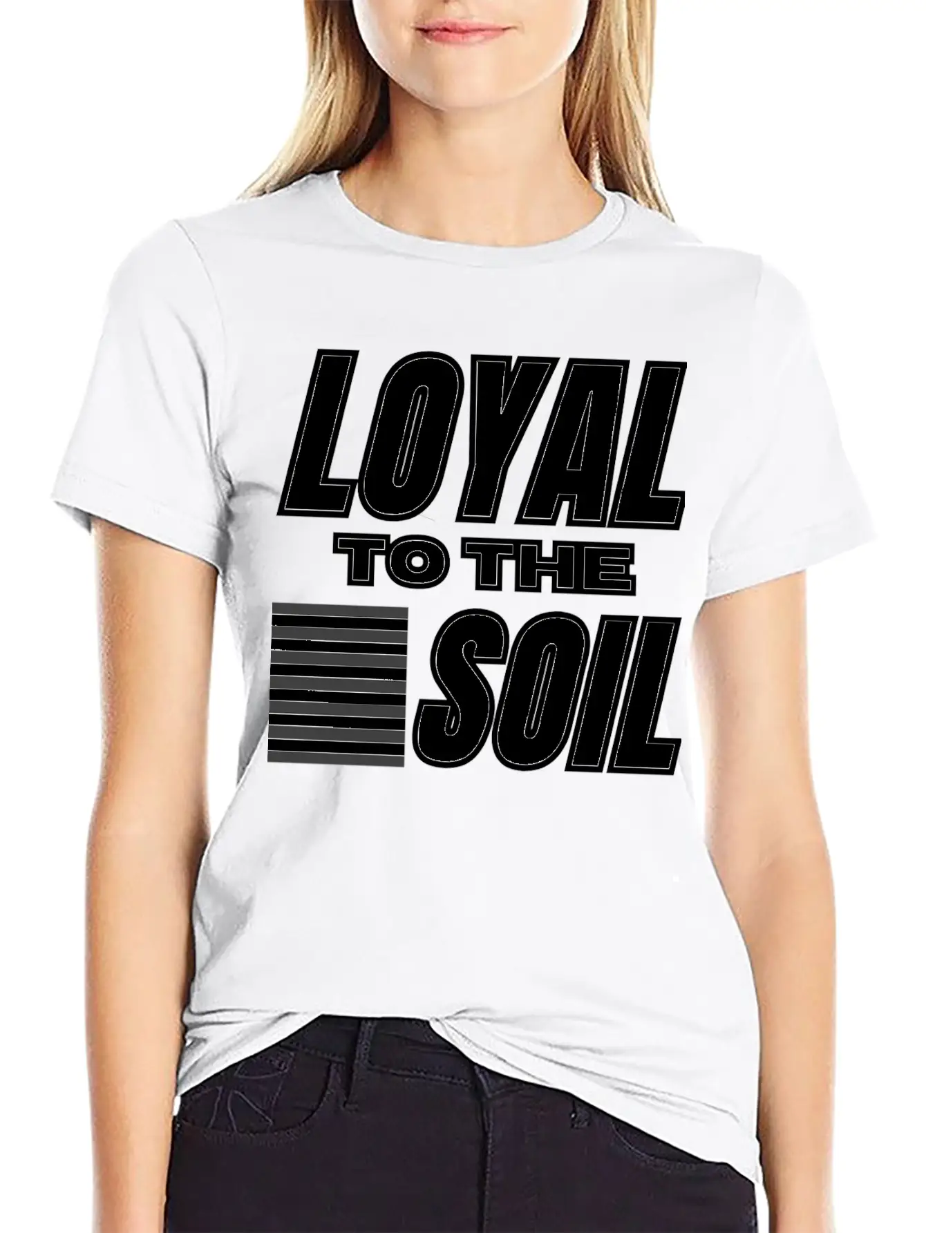 Loyal To The Soil Unisex Short Sleeve Soft Cotton T-Shirt – Casual Everyday Wear