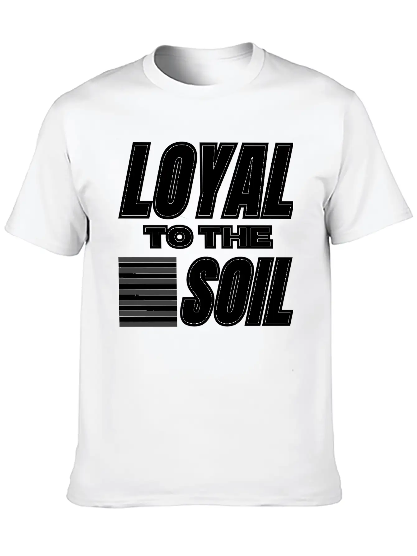 Loyal To The Soil Unisex Short Sleeve Soft Cotton T-Shirt – Casual Everyday Wear
