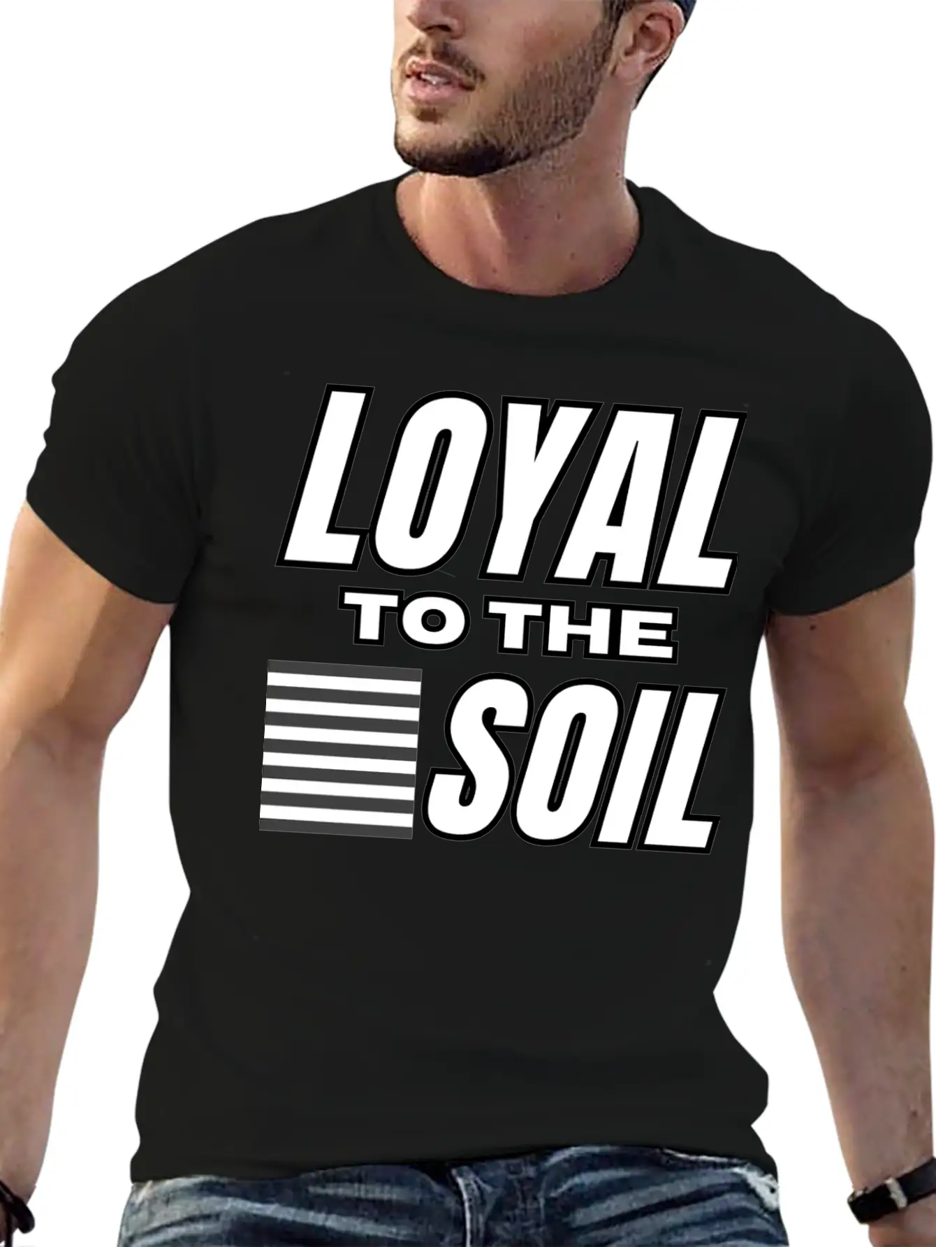 Loyal To The Soil Unisex Short Sleeve Soft Cotton T-Shirt – Casual Everyday Wear