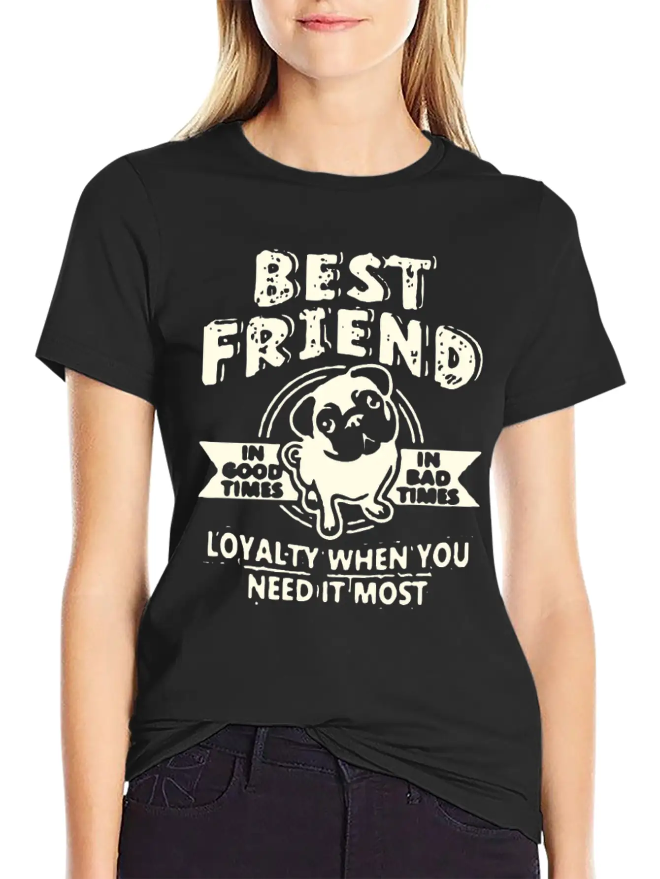 Loyalty Dog Stylish Everyday T-Shirt – Unisex Basic Cotton Tee
