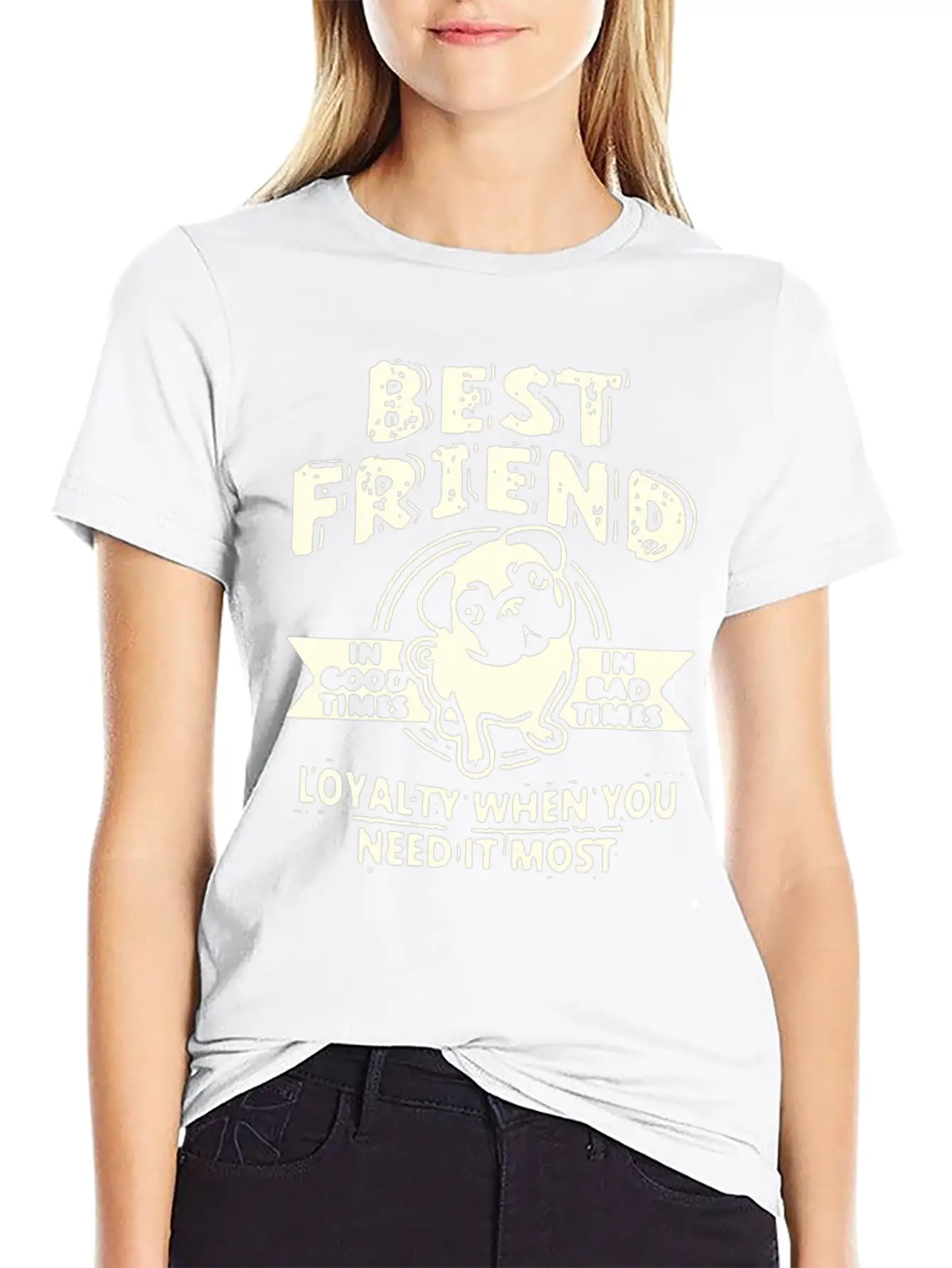 Loyalty Dog Stylish Everyday T-Shirt – Unisex Basic Cotton Tee