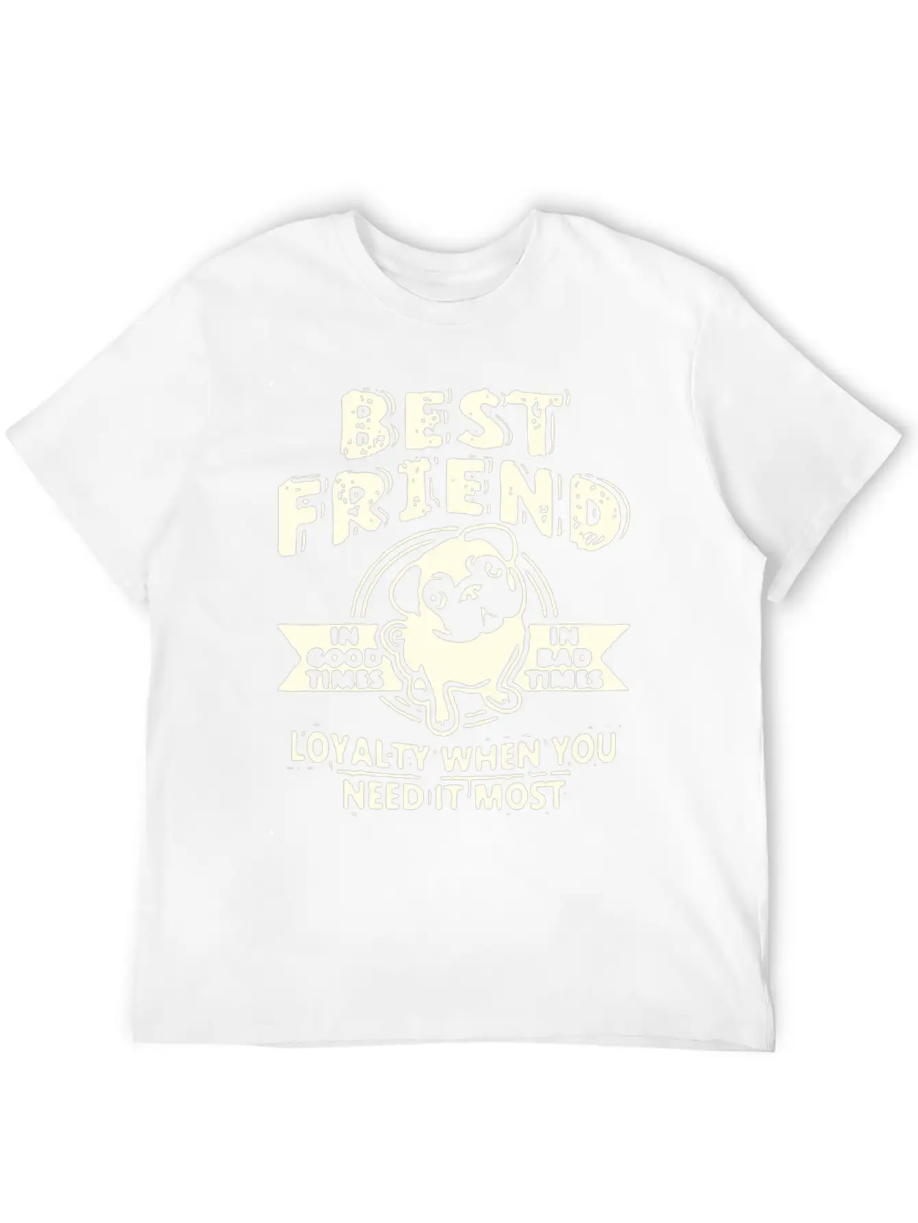 Loyalty Dog Stylish Everyday T-Shirt – Unisex Basic Cotton Tee