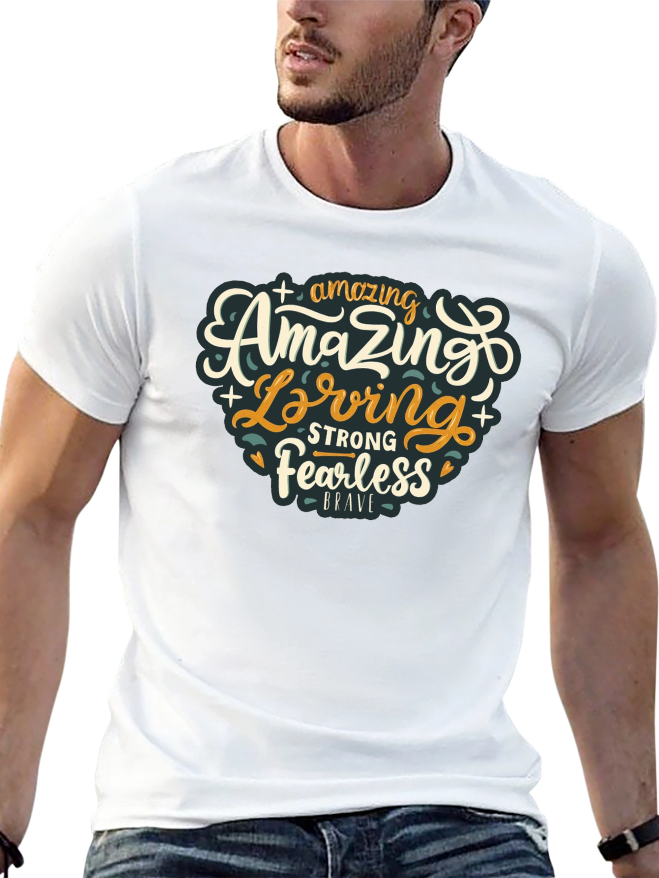 Amazing Loving Fearless Graphic Tee