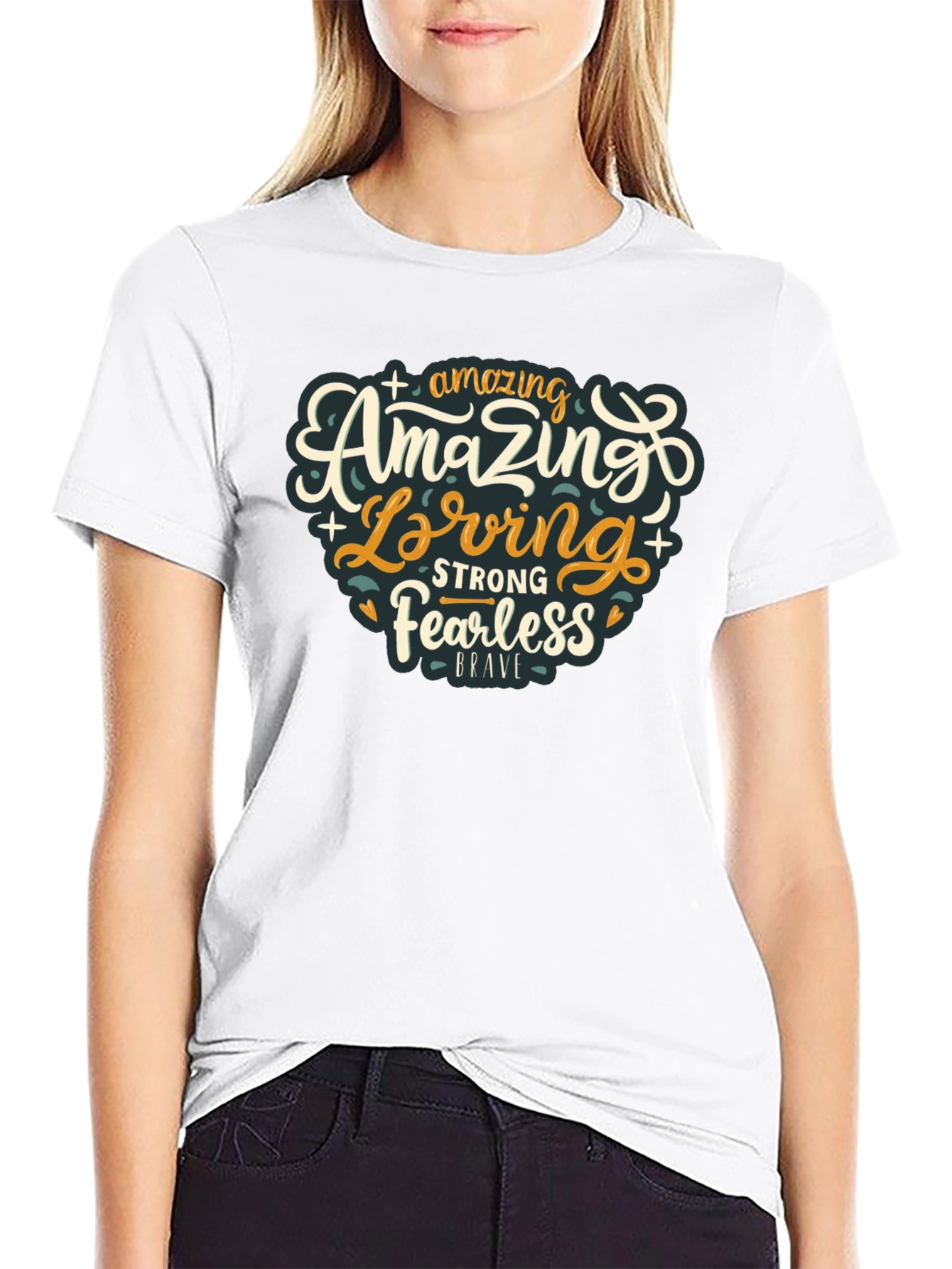Amazing Loving Fearless Graphic Tee