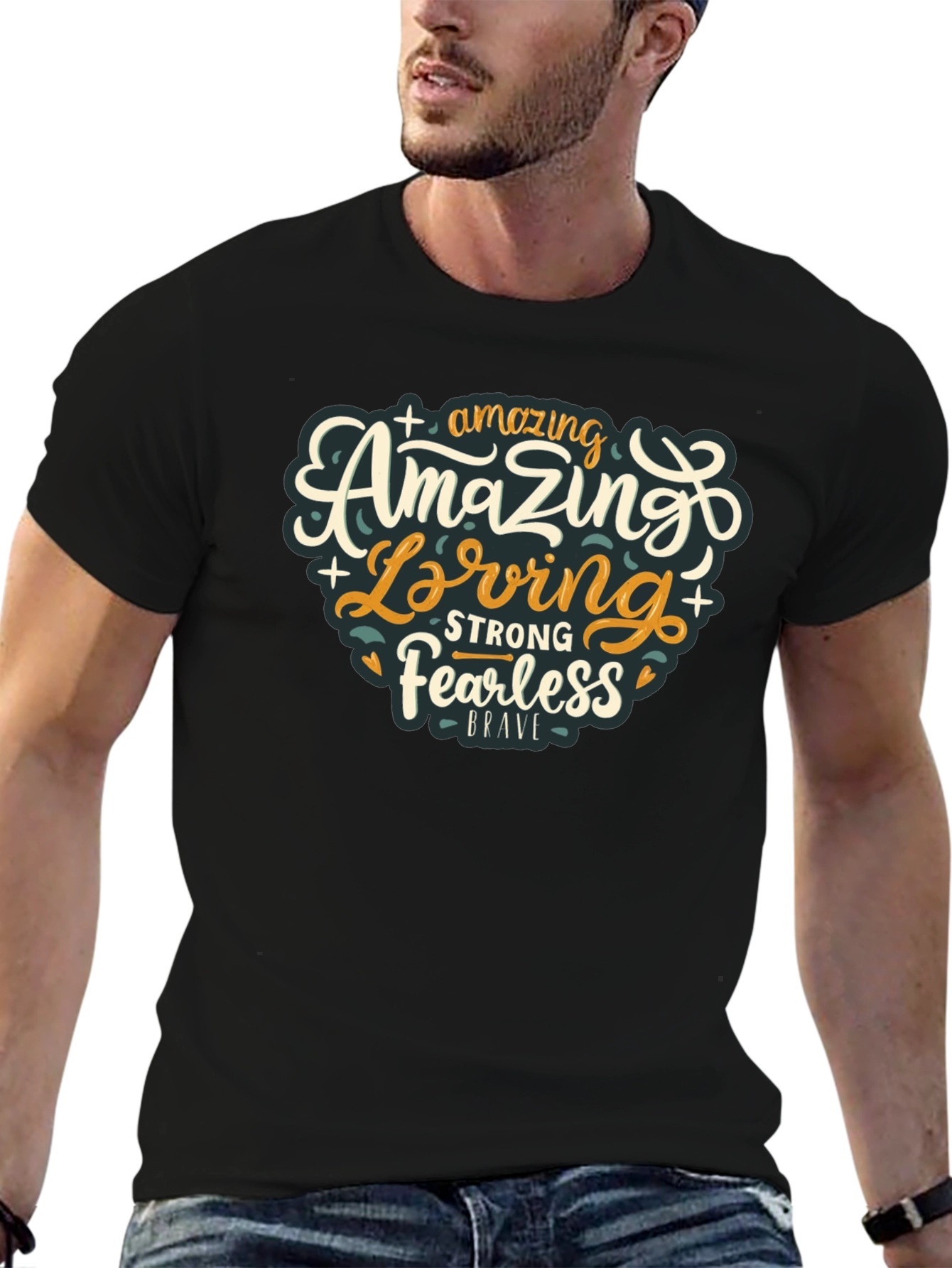Amazing Loving Fearless Graphic Tee