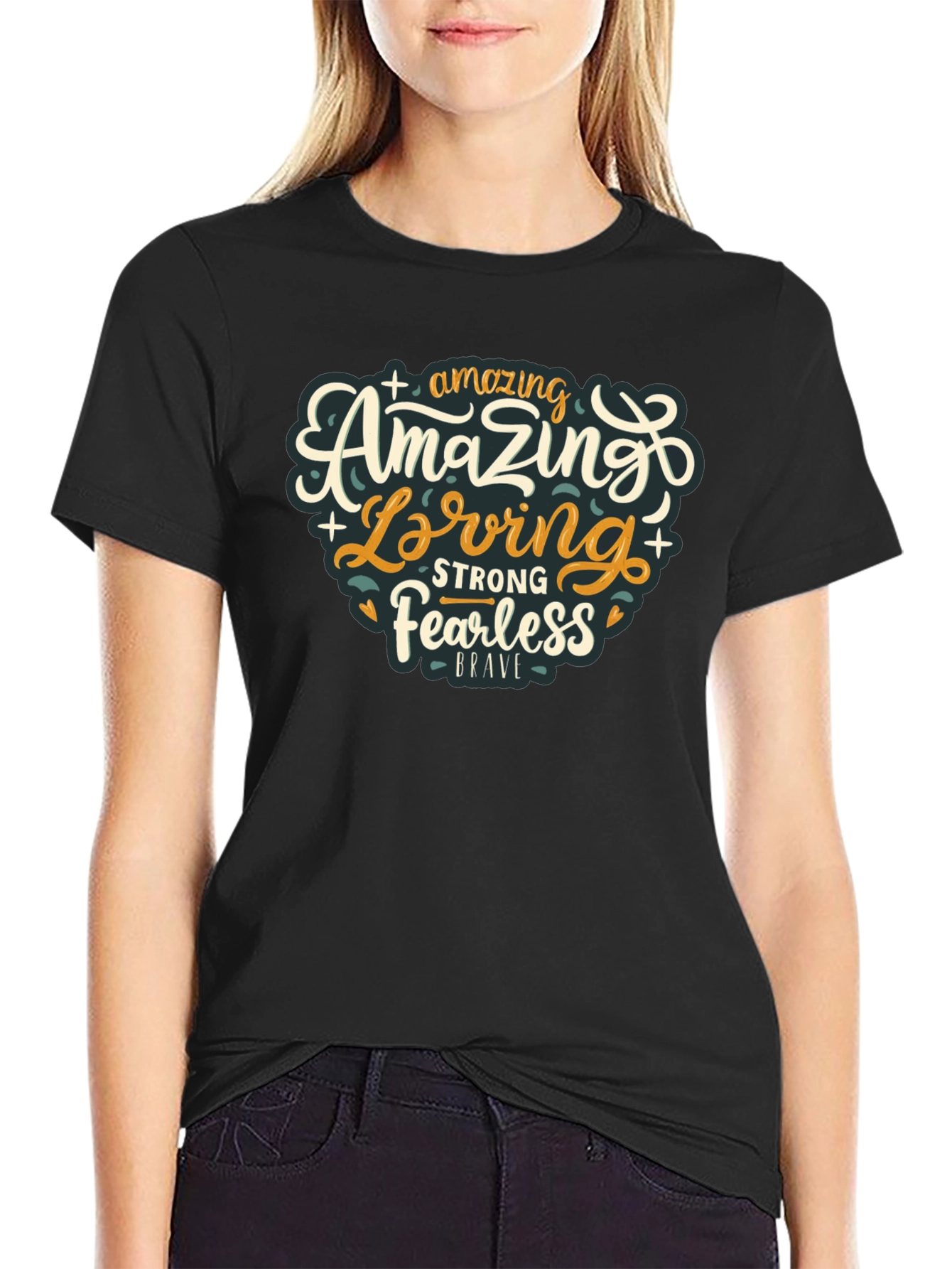 Amazing Loving Fearless Graphic Tee