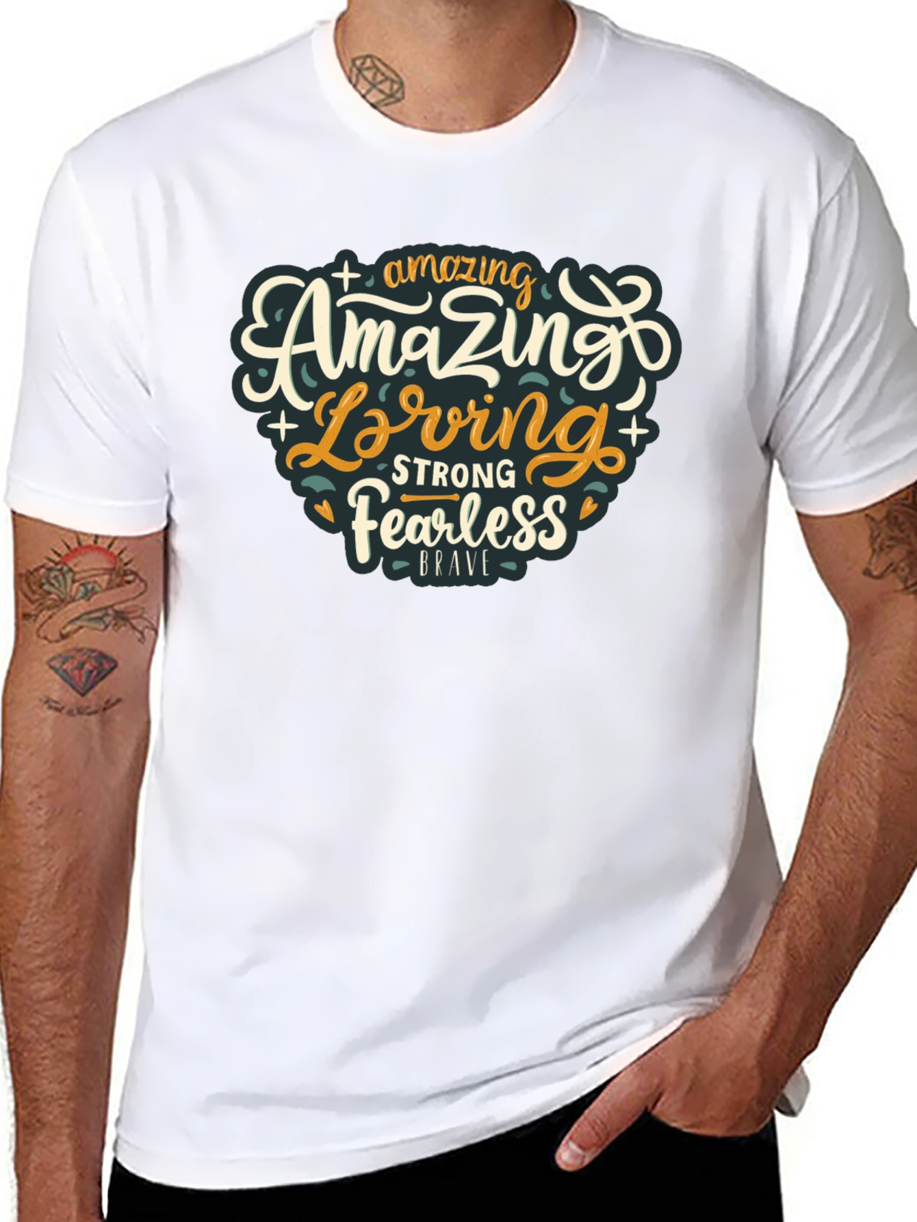 Amazing Loving Fearless Graphic Tee