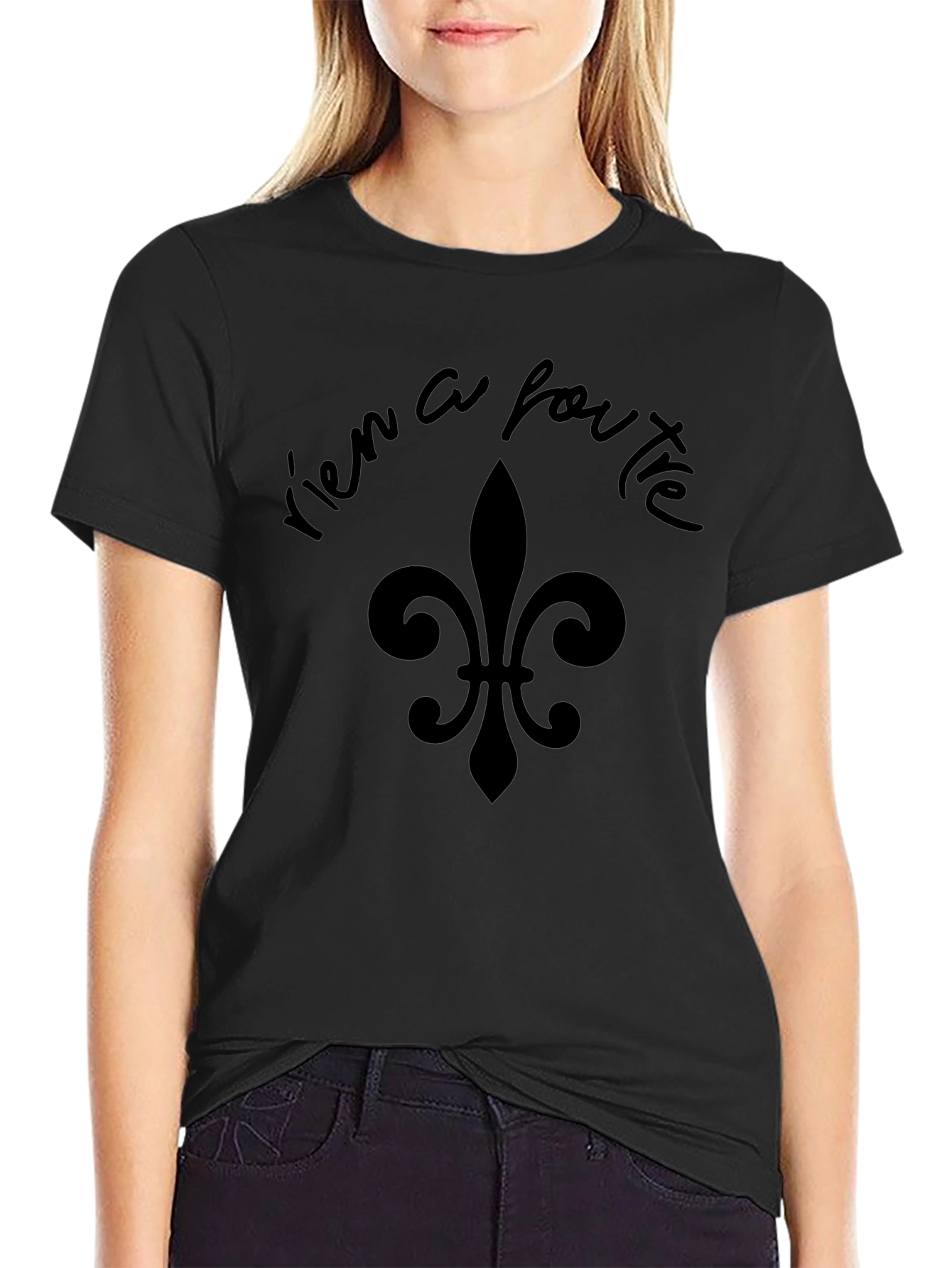 Rien a Foutre Fleur de Lis Graphic Tee