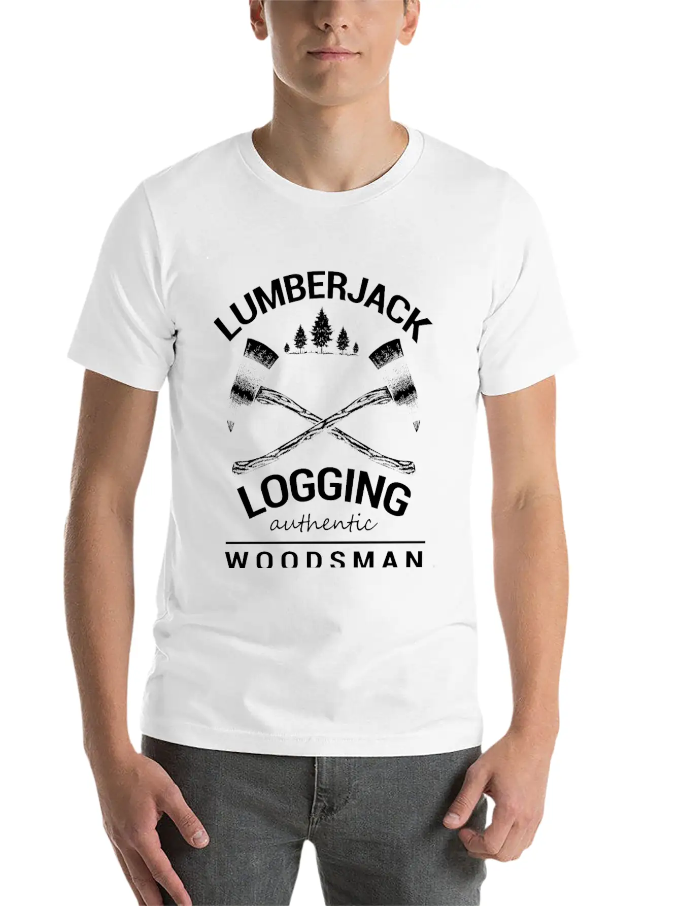 Lumberjack, Lumberjack Clothing, Vintage Lumberjac Basic Graphic T-Shirt – Daily Comfort In Soft Cotton