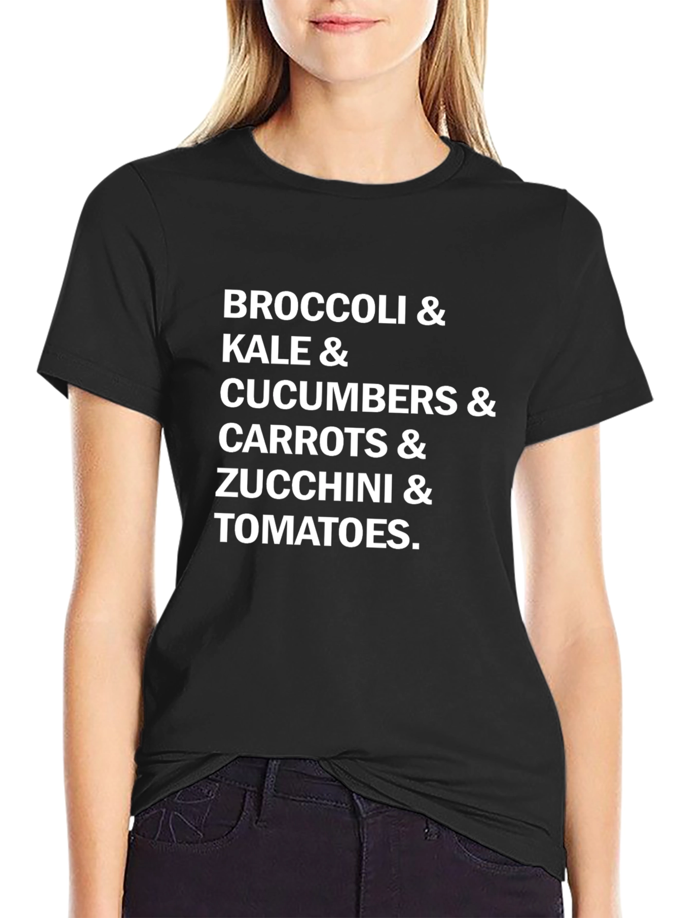 Vegetable List T-Shirt