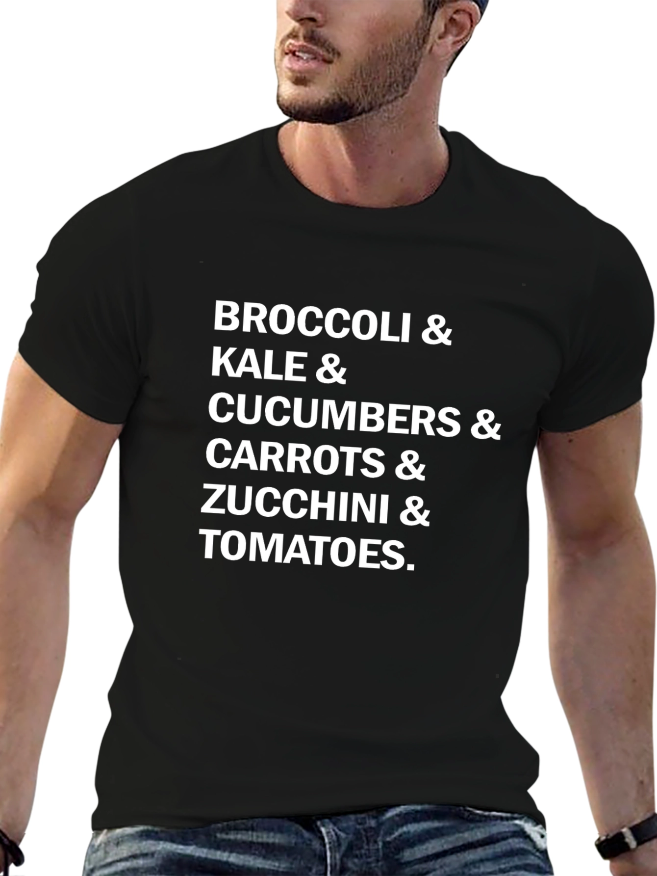 Vegetable List T-Shirt